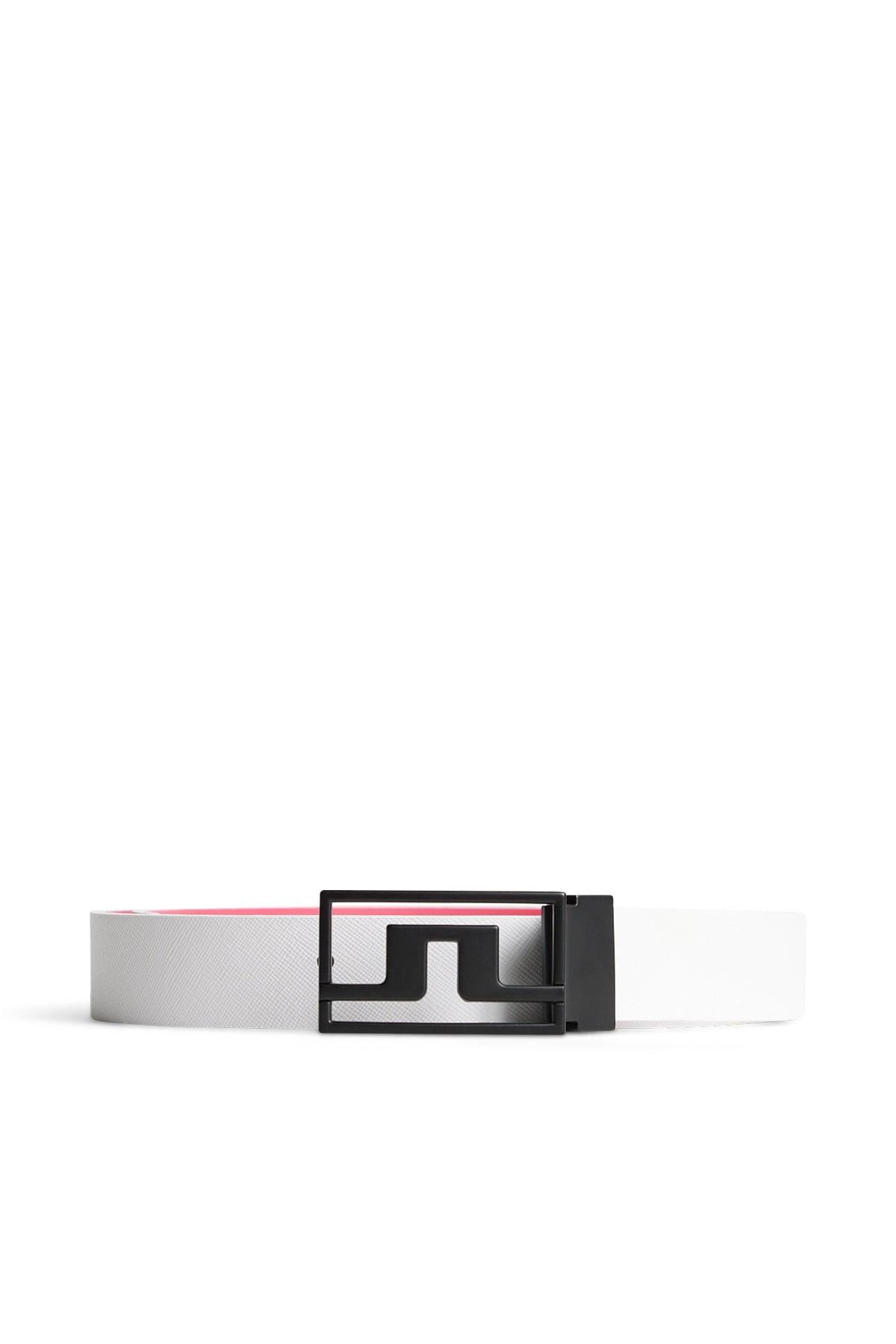 Slater Leather Belt in Azalea by J.Lindeberg