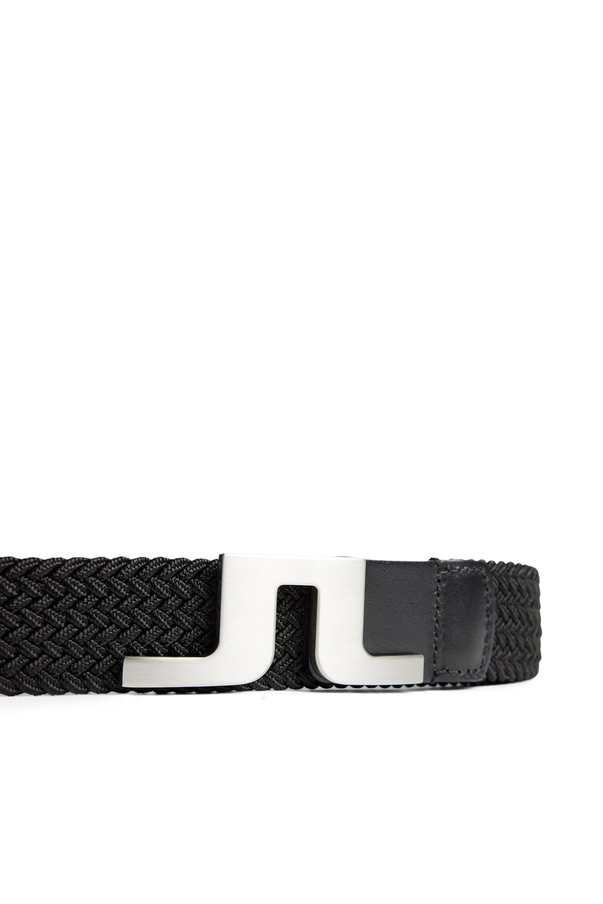 Berry Elastic Belt in Black by J.Lindeberg