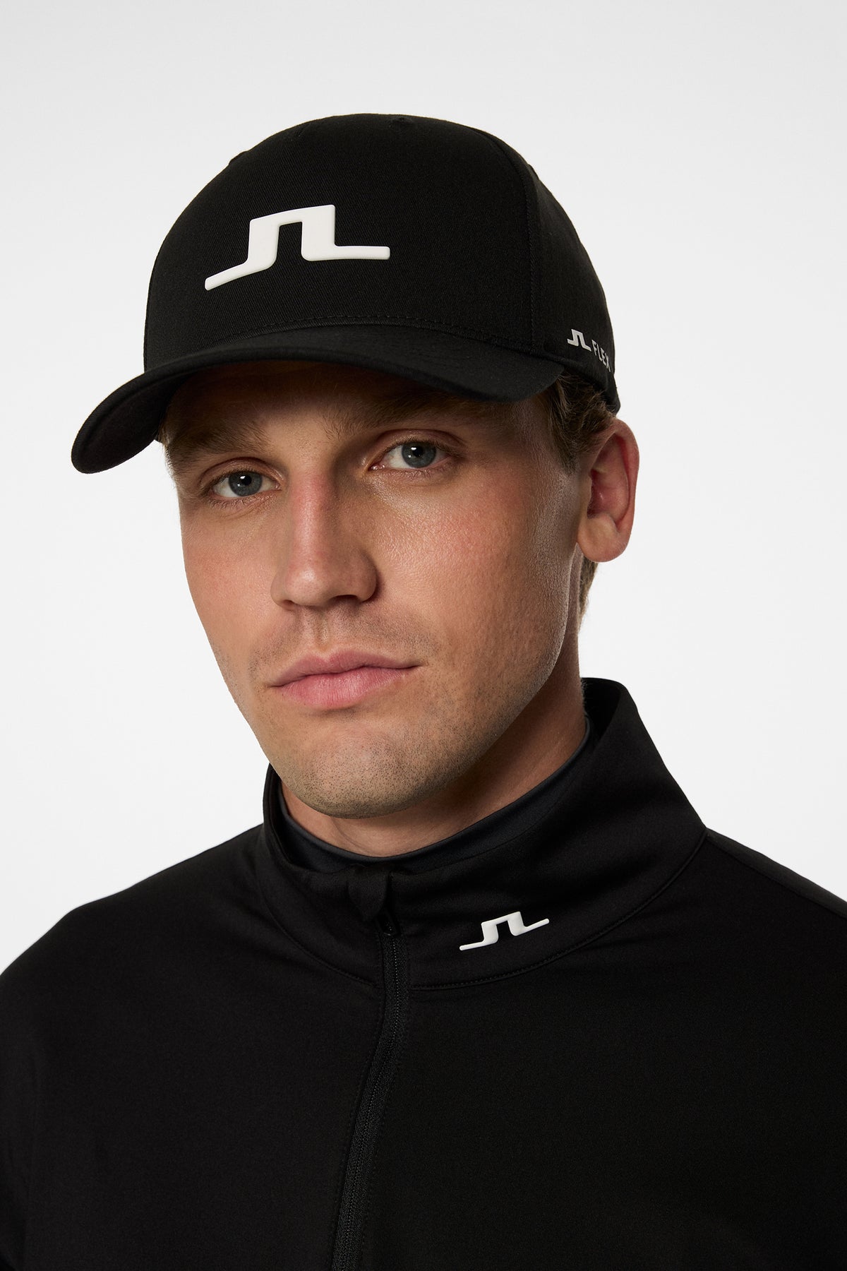 Heath Cap in Black by J.Lindeberg