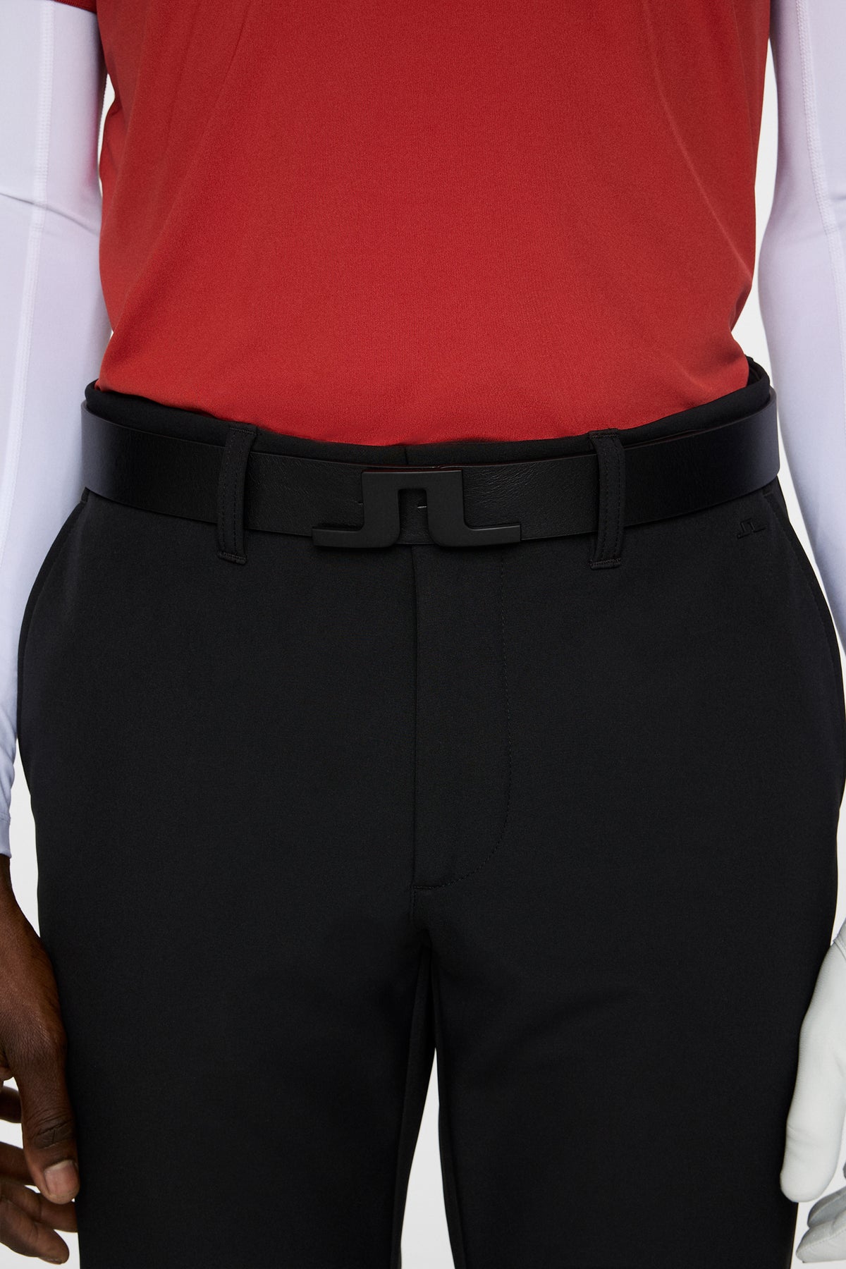 Bridger Belt in Black by J.Lindeberg