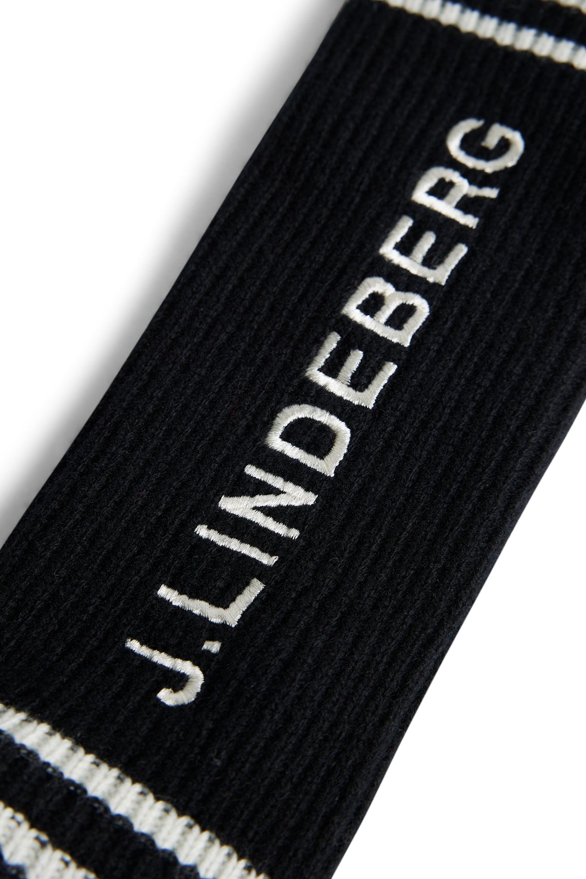 Knitted Driver Club Headcover in Black by J.Lindeberg