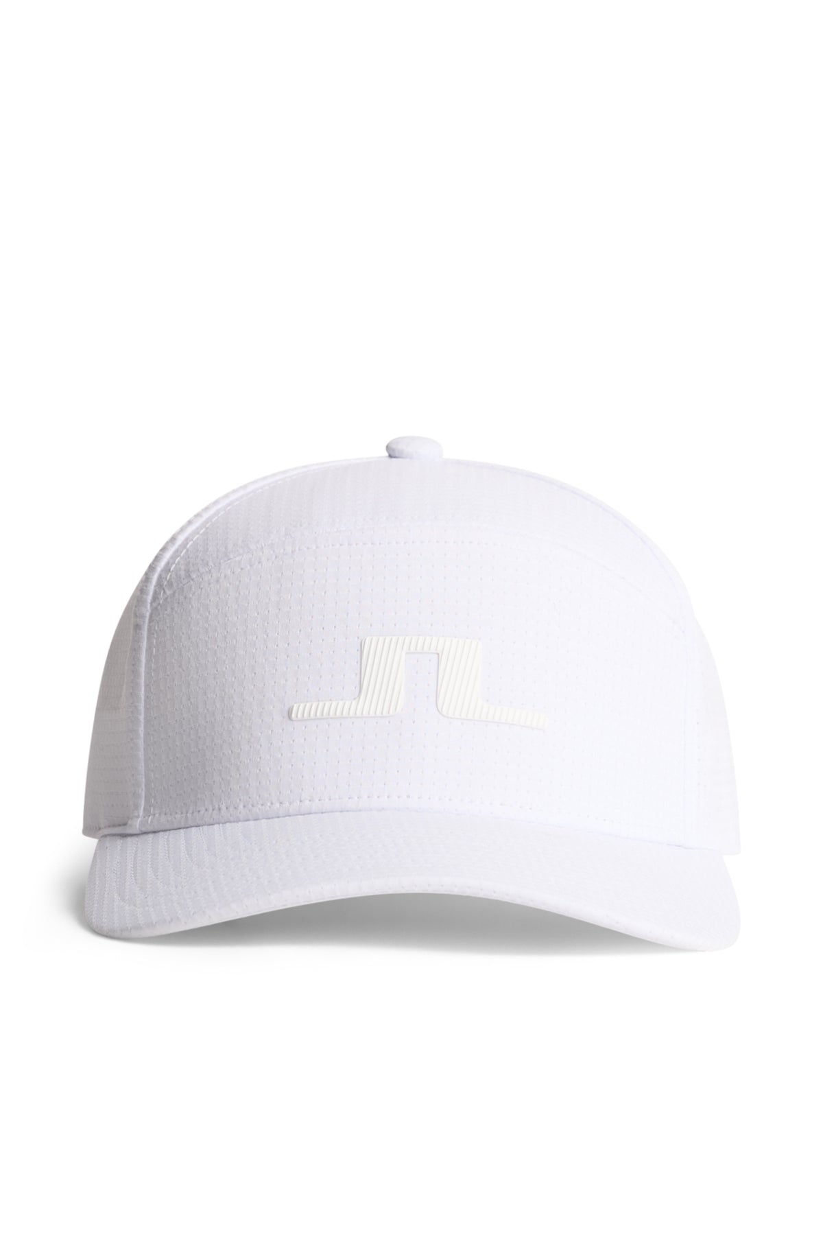 Split cap in White by J.Lindeberg