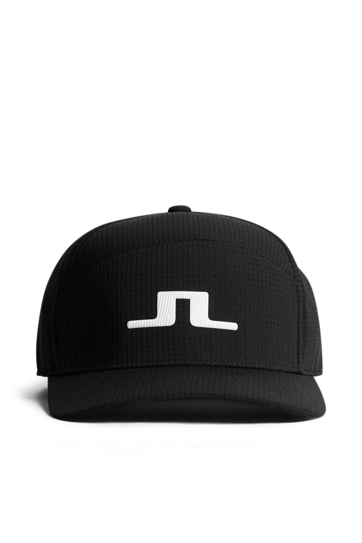 Split cap in Black by J.Lindeberg