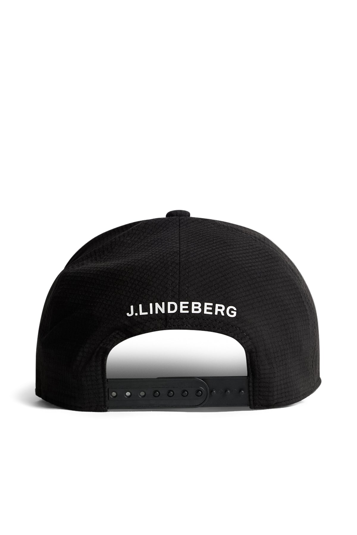 Split cap in Black by J.Lindeberg