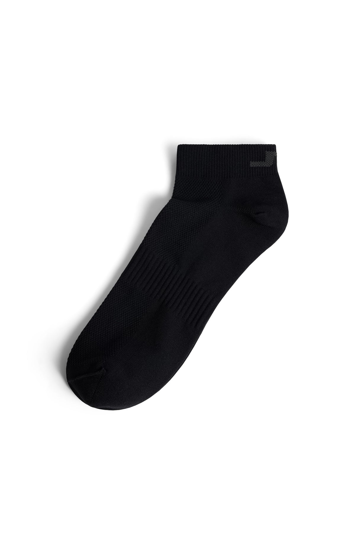 Rise Short Sock in Black by J.Lindeberg