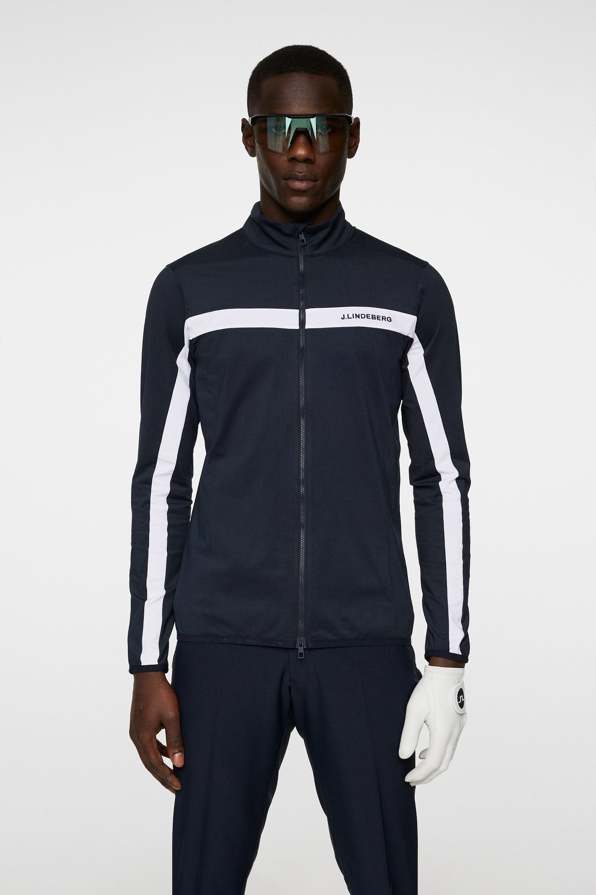 Jarvis Mid Layer in JL Navy by J.Lindeberg