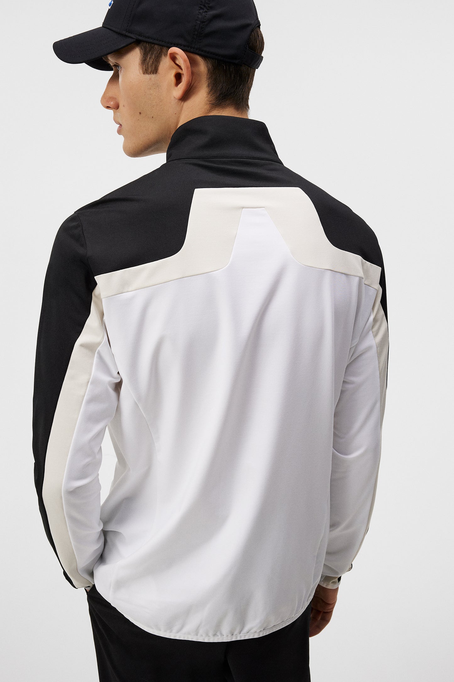 Jarvis Mid Layer in White by J.Lindeberg