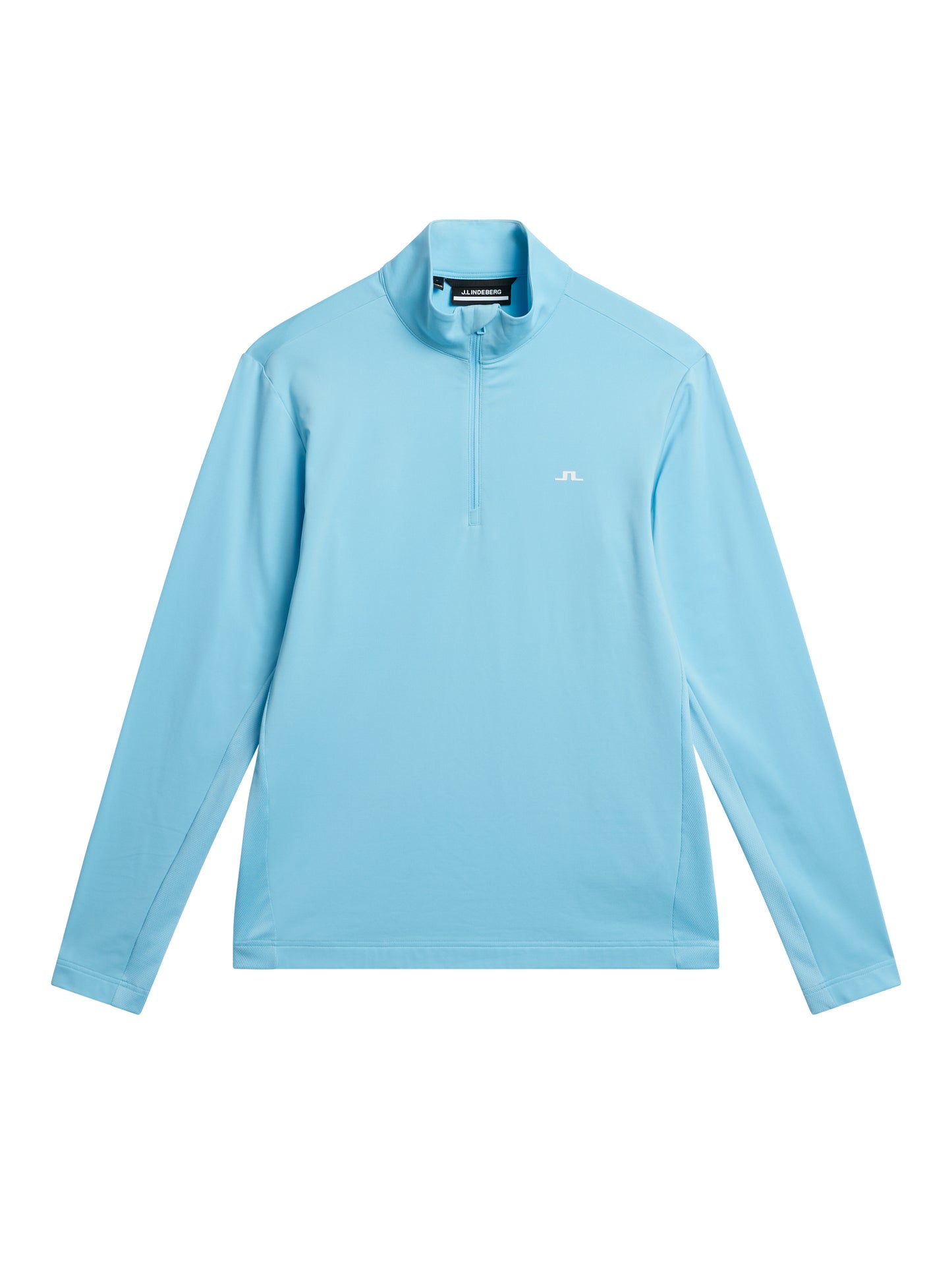 Luke Quarter Zip Mid Layer in Baltic Sea by J.Lindeberg