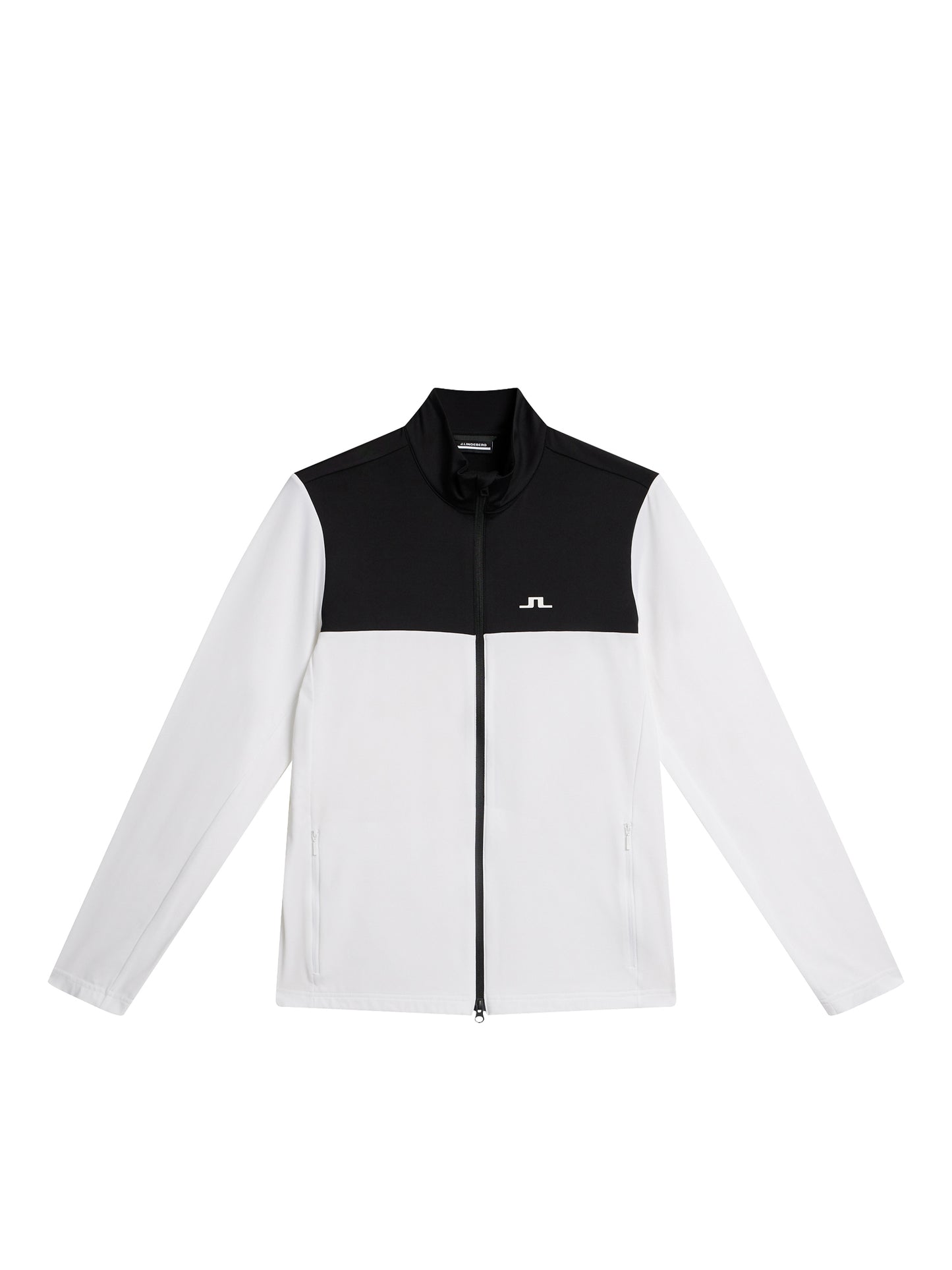 Banks Mid Layer in White by J.Lindeberg