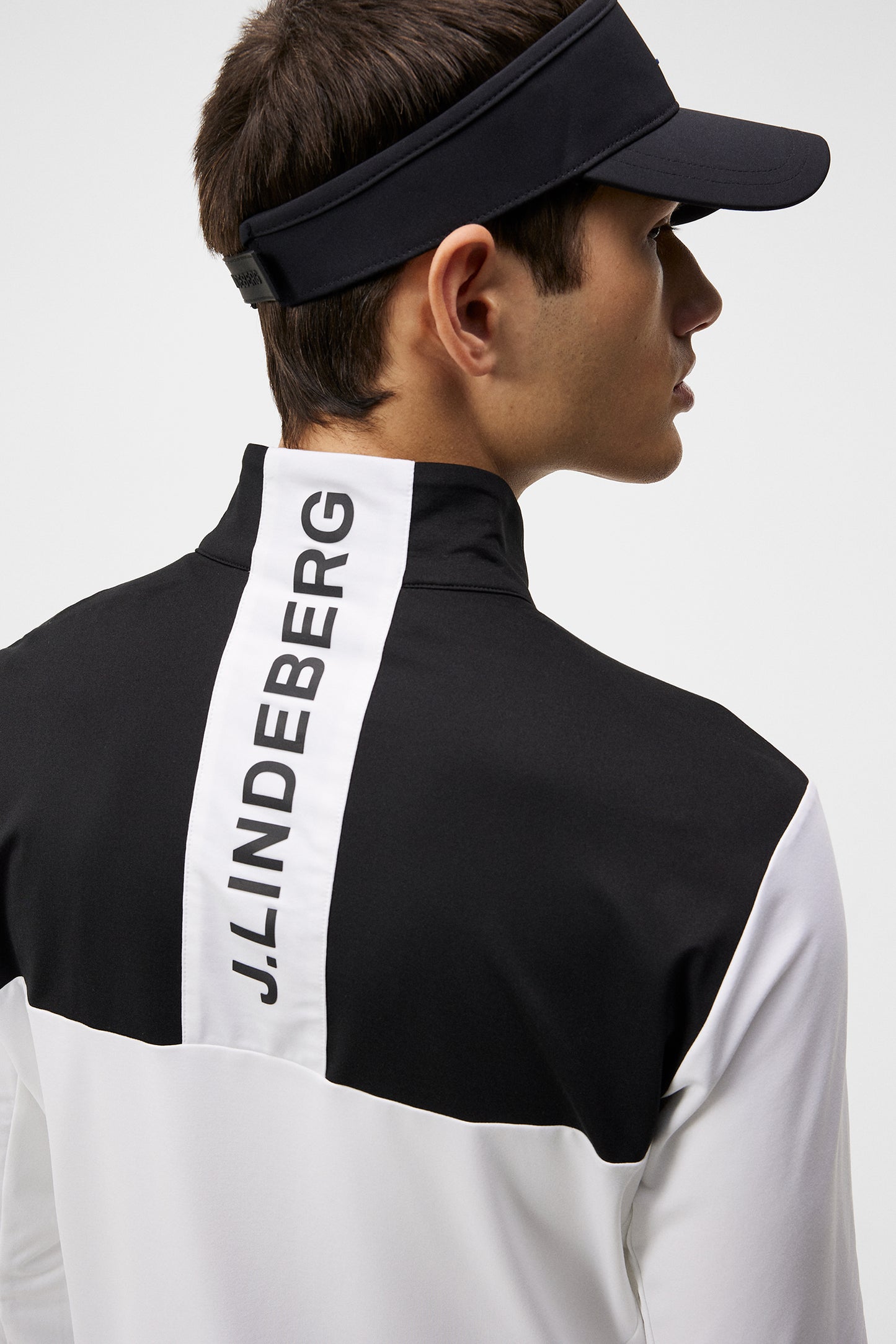 Banks Mid Layer in White by J.Lindeberg