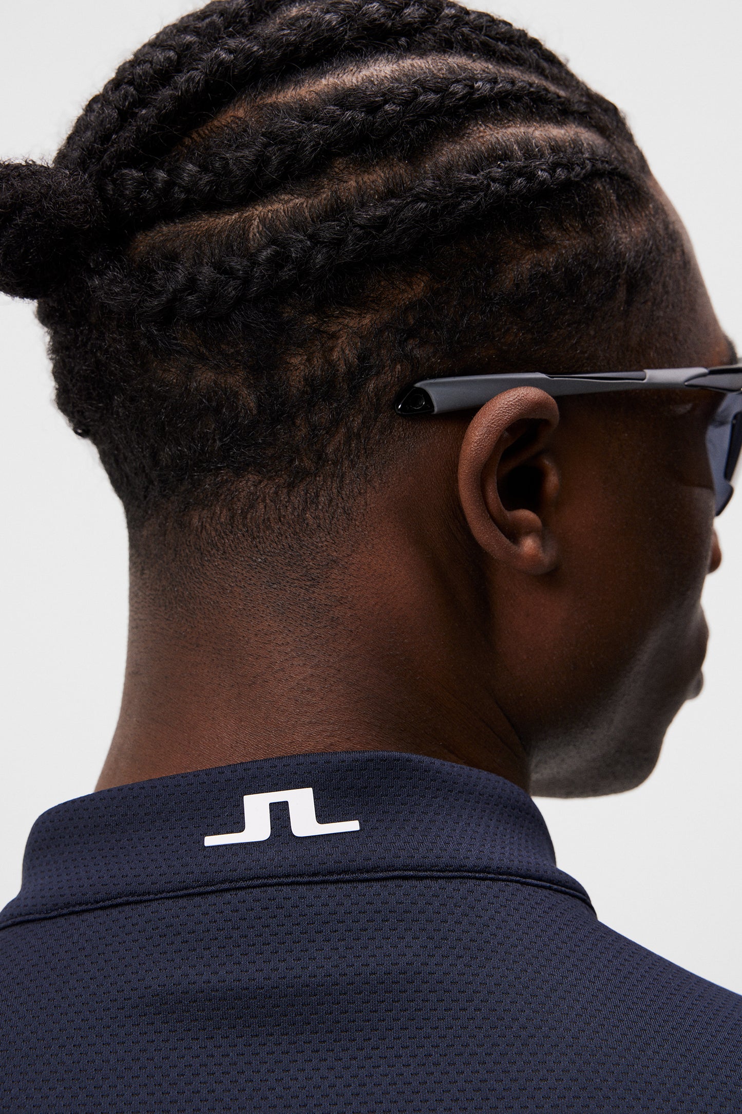 Tech Bridge Mid Layer in JL Navy by J.Lindeberg