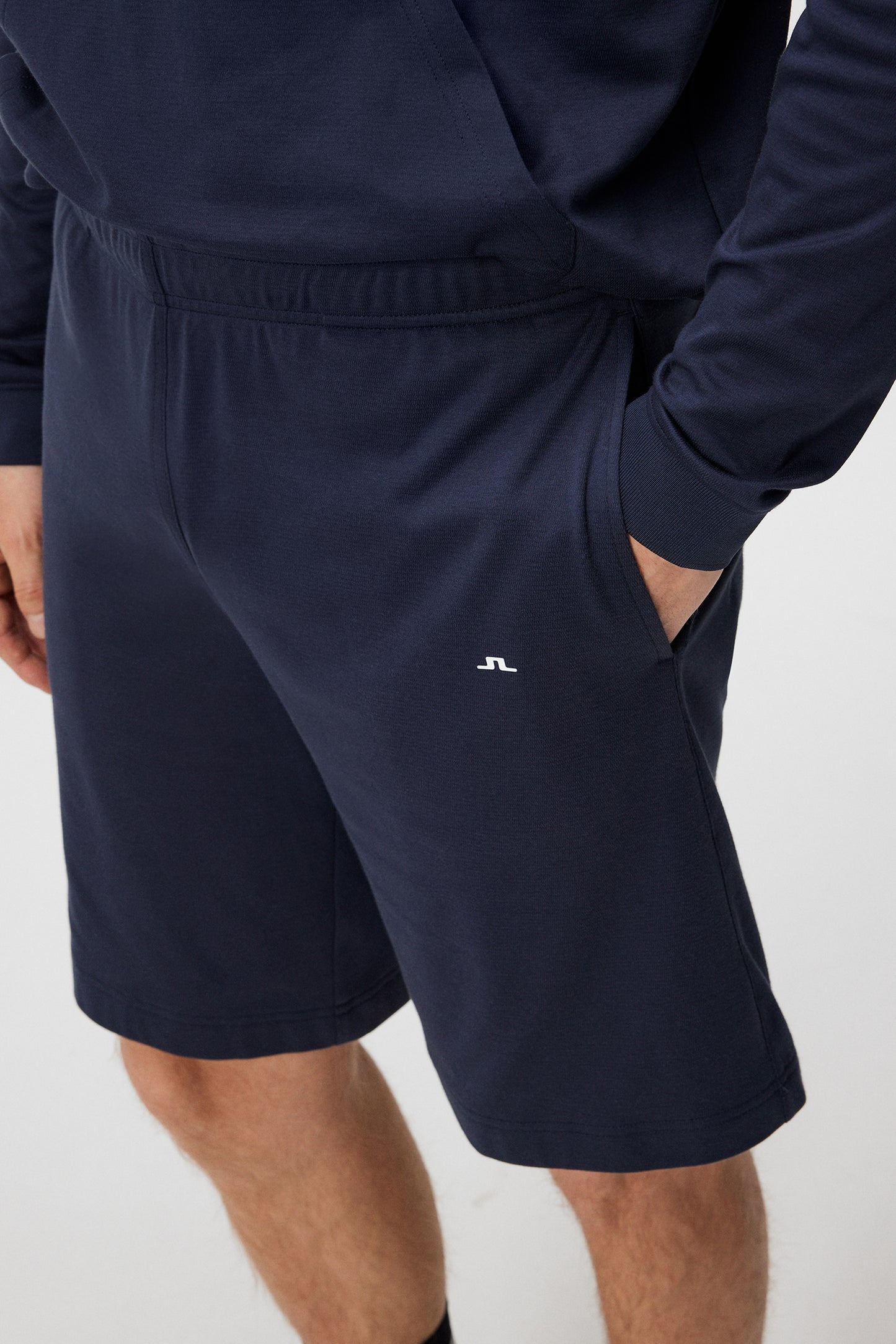 Logo Shorts in JL Navy by J.Lindeberg
