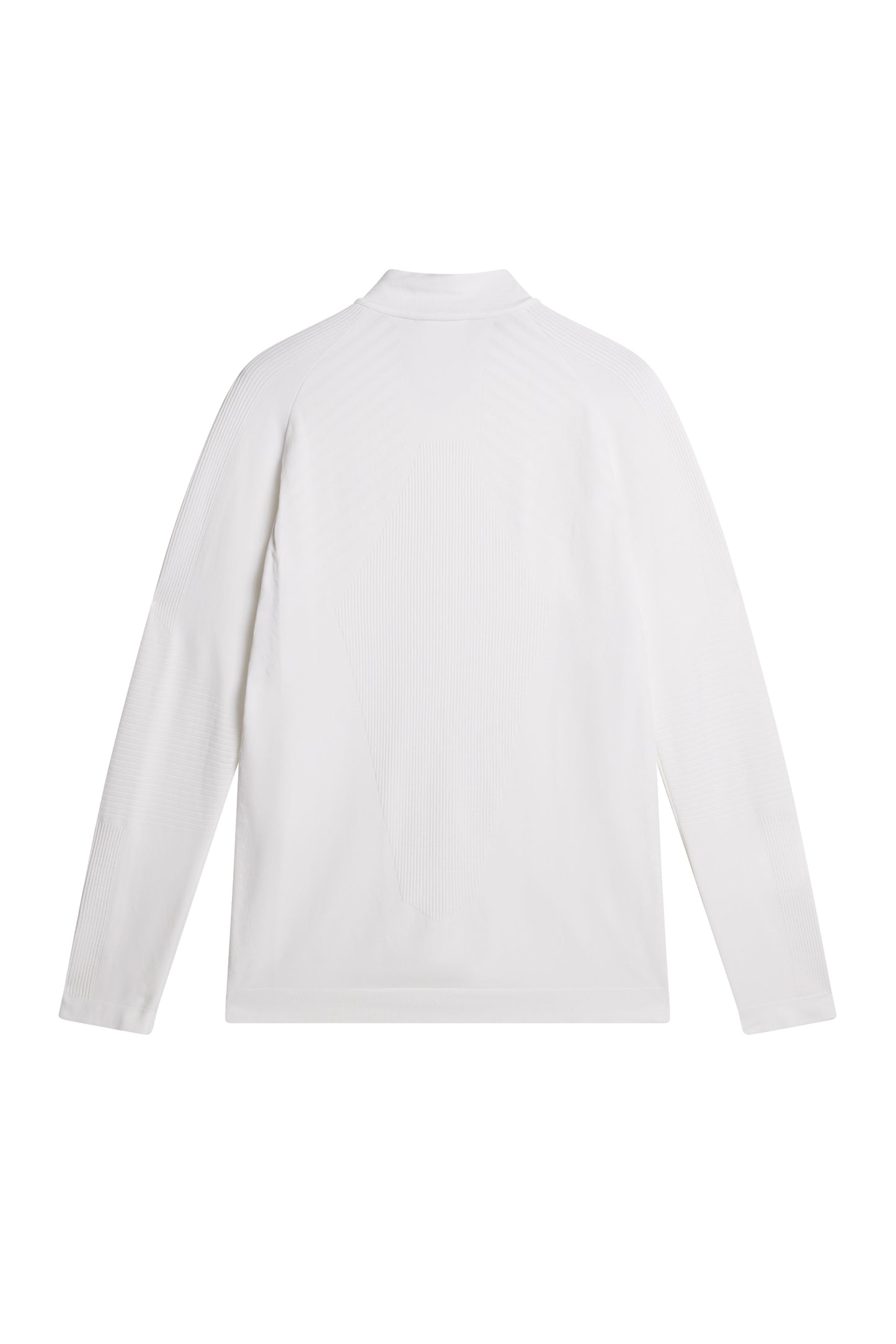 Noel Seamles Mid Layer in White by J.Lindeberg