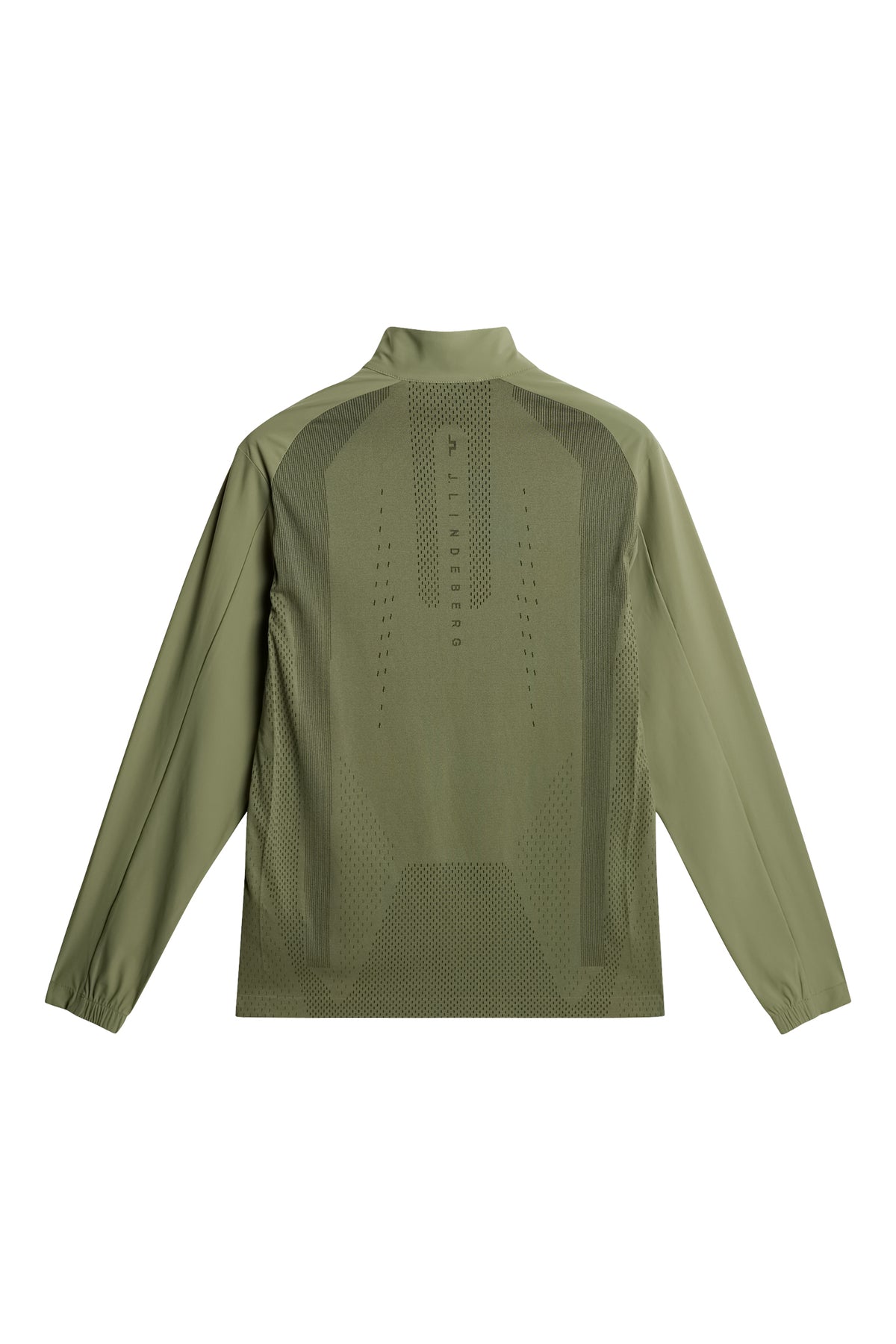 Ollie Tech Mid Layer in Oil Green by J.Lindeberg