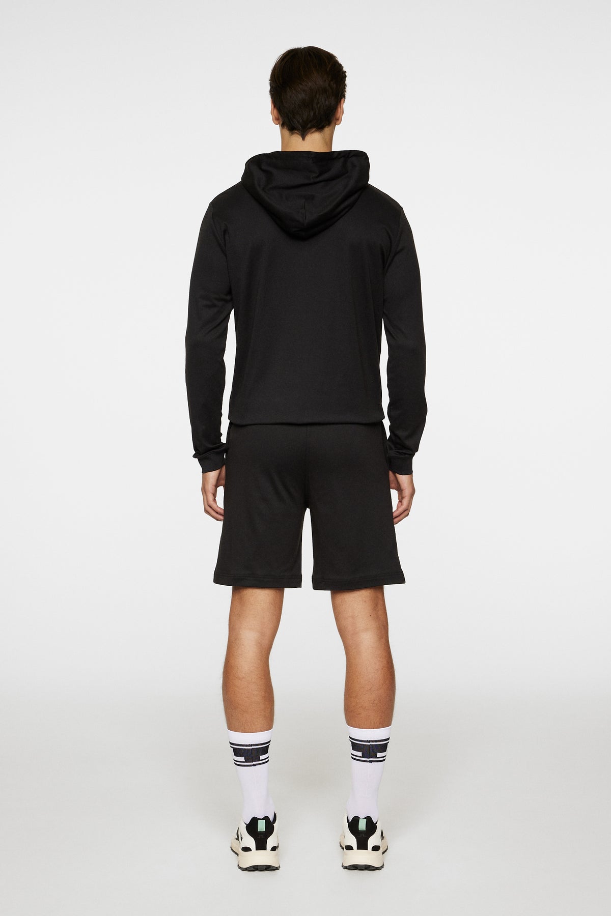 Logo Shorts in Black by J.Lindeberg