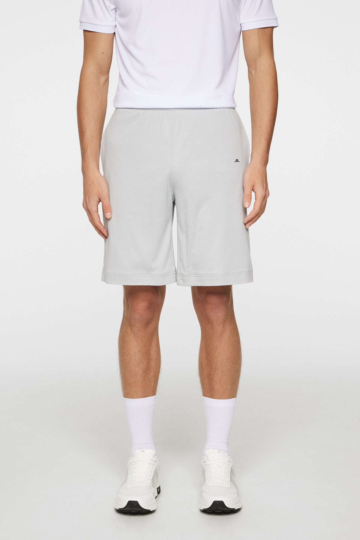 Logo Shorts in High Rise by J.Lindeberg