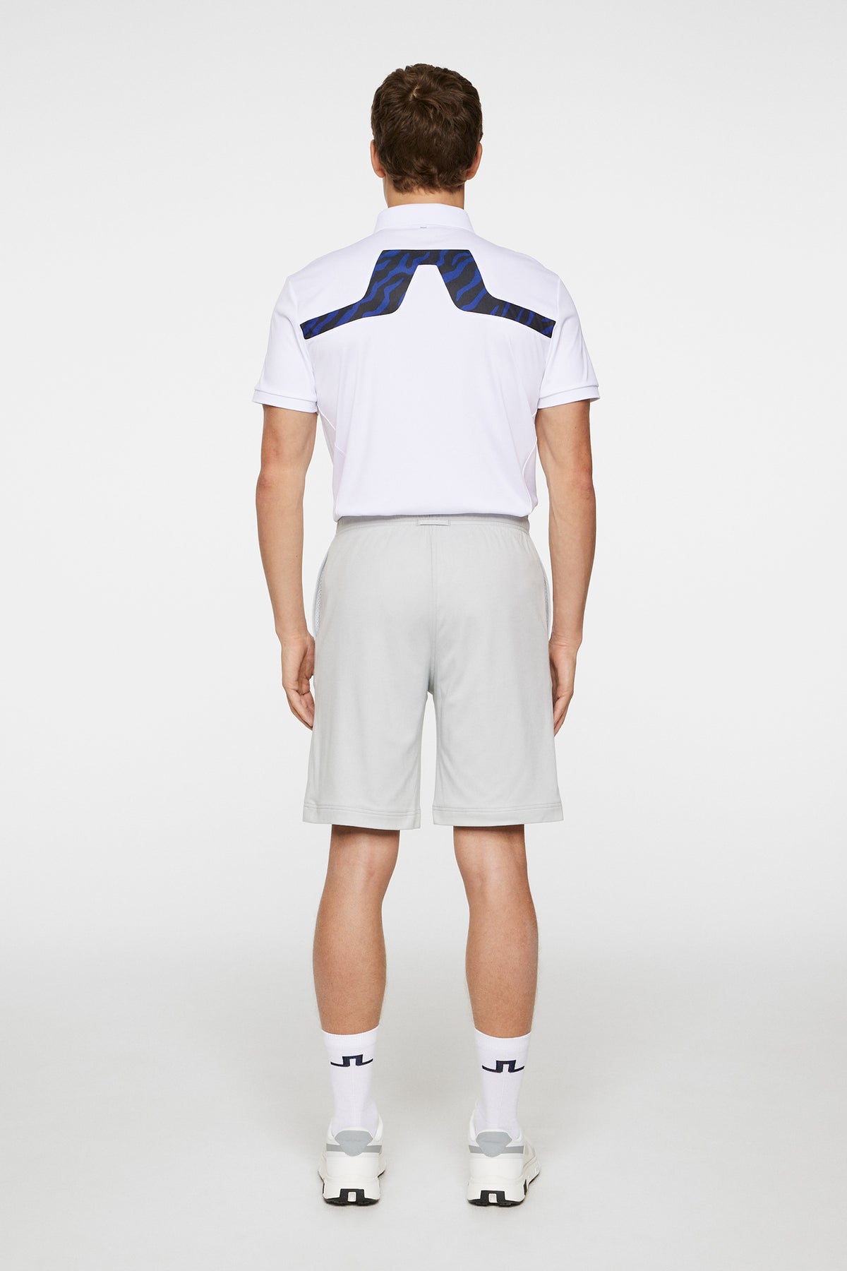 Logo Shorts in High Rise by J.Lindeberg