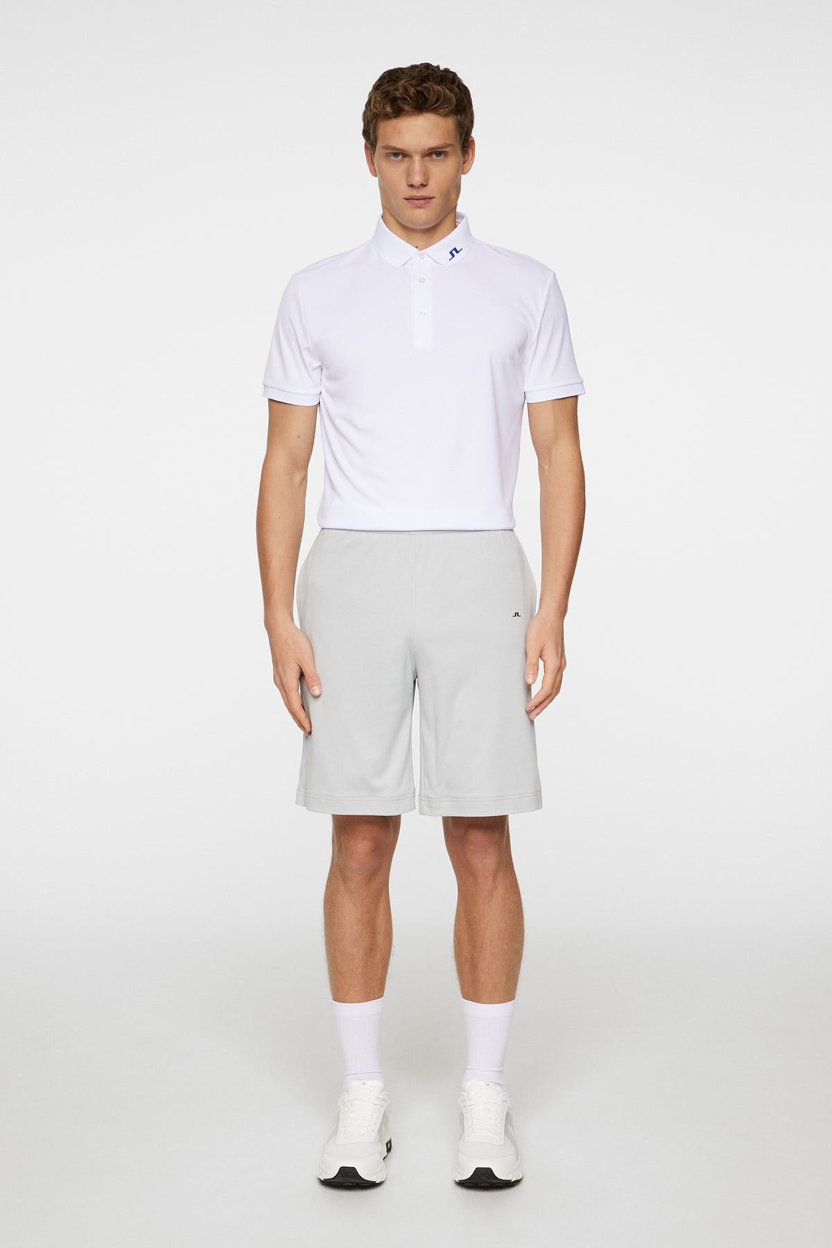 Logo Shorts in High Rise by J.Lindeberg