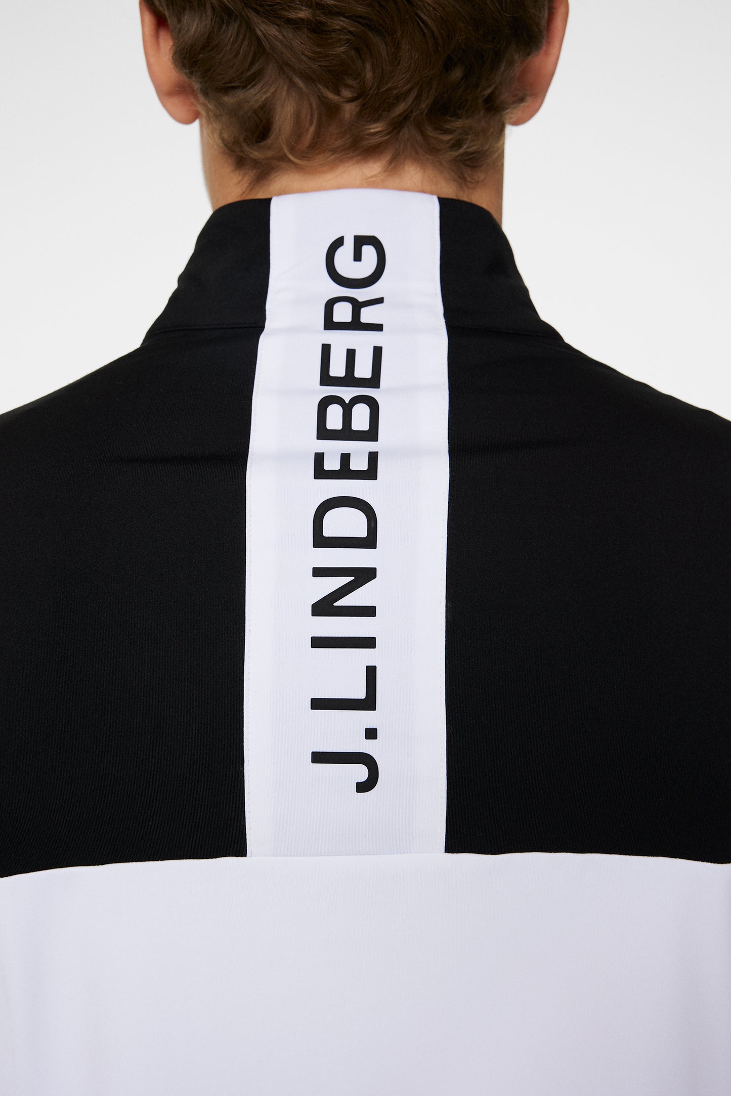 Banks Mid Layer in White by J.Lindeberg