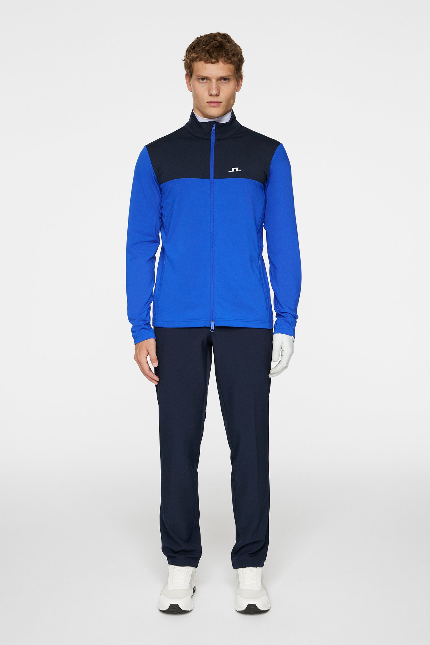 Banks Mid Layer in Club Blue by J.Lindeberg