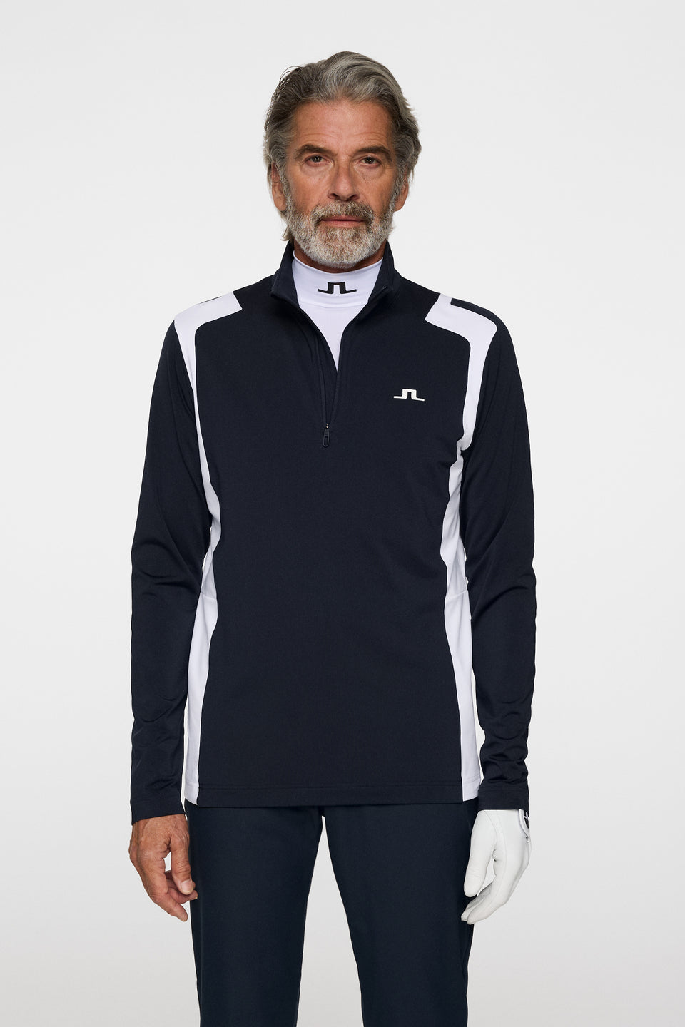 Lukas Quarter Zip Mid Layer / JL Navy