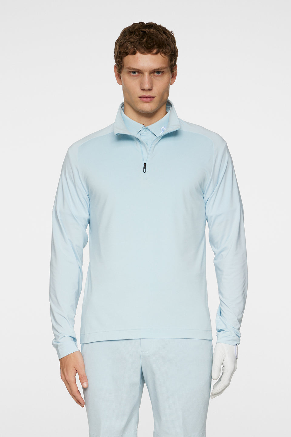 Harry Quarter Zip Mid Layer / Winter Sky