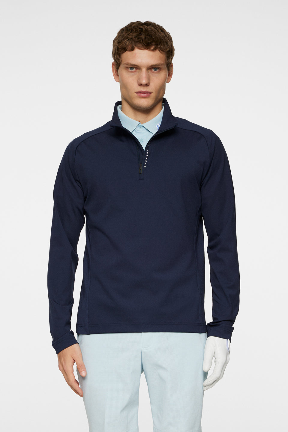 Mathias Zip Mid Layer / JL Navy