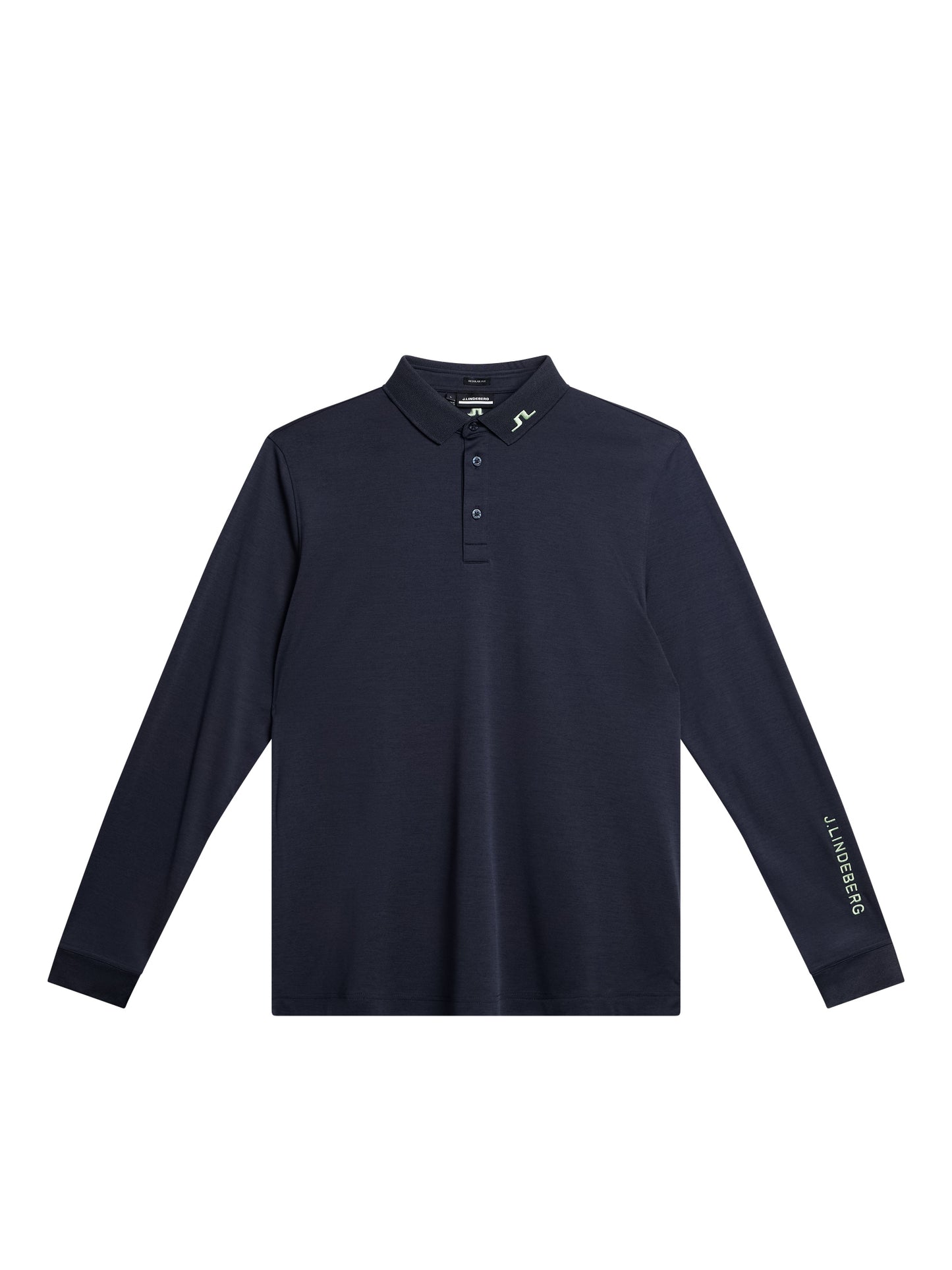 Tour Tech Long Sleeve in Navy Melange by J.Lindeberg