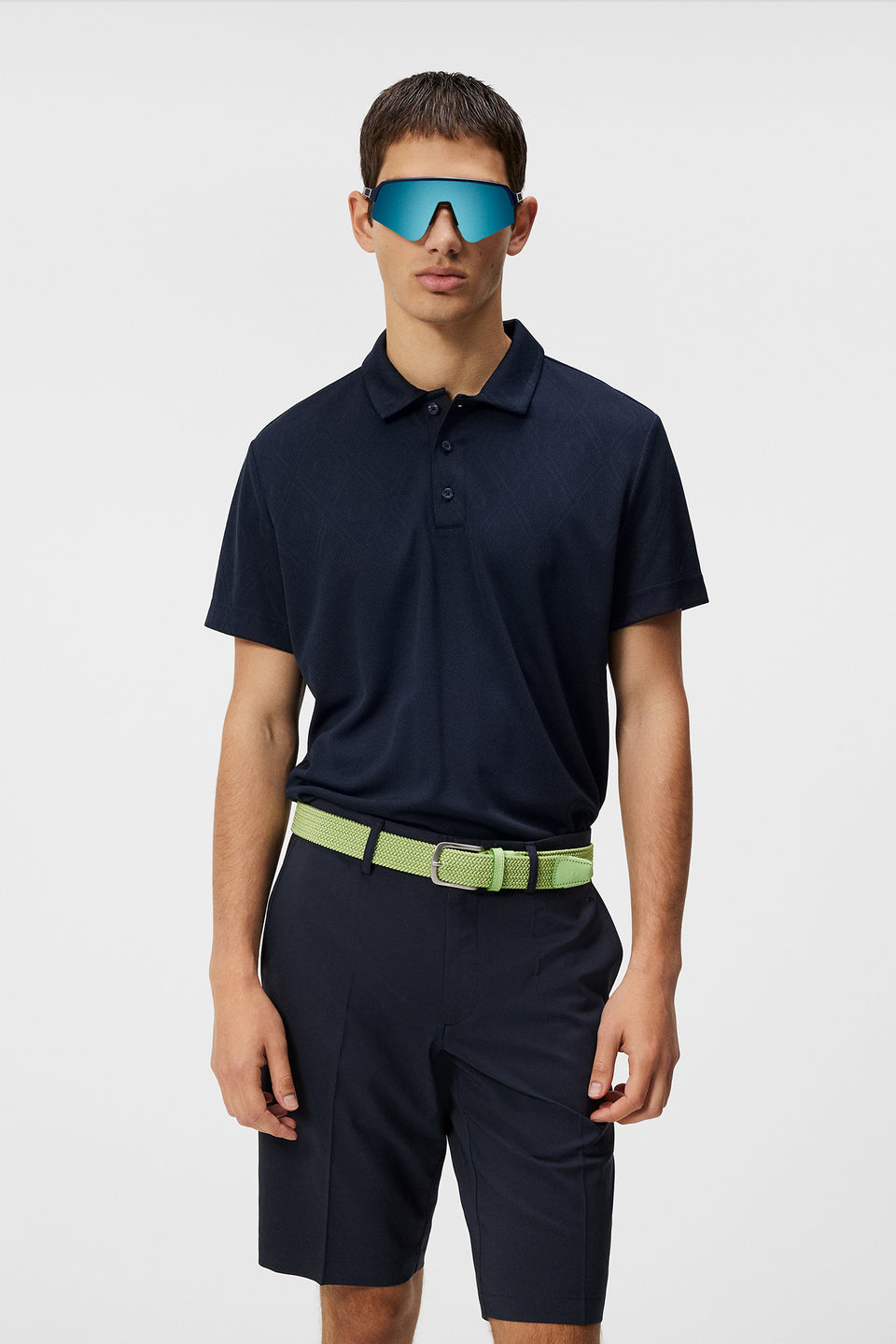 Halto Regular Fit Polo / Geo JL Navy
