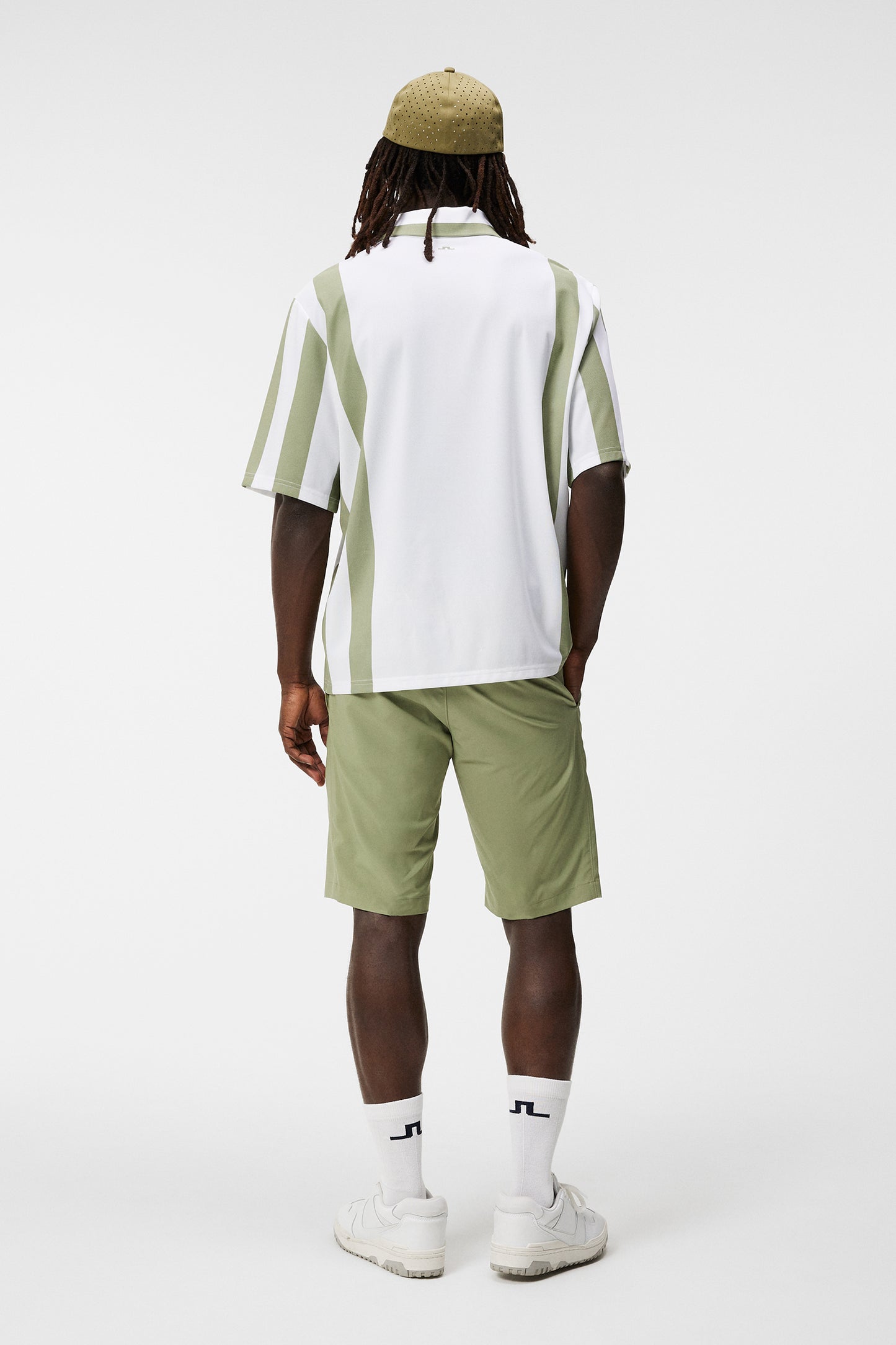 Martin Polo in Oil Green by J.Lindeberg