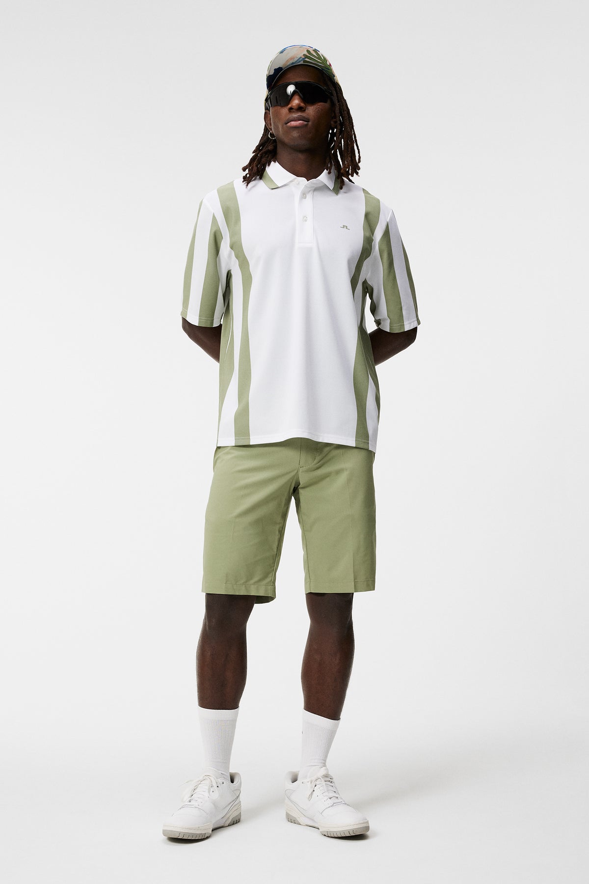 Martin Polo in Oil Green by J.Lindeberg