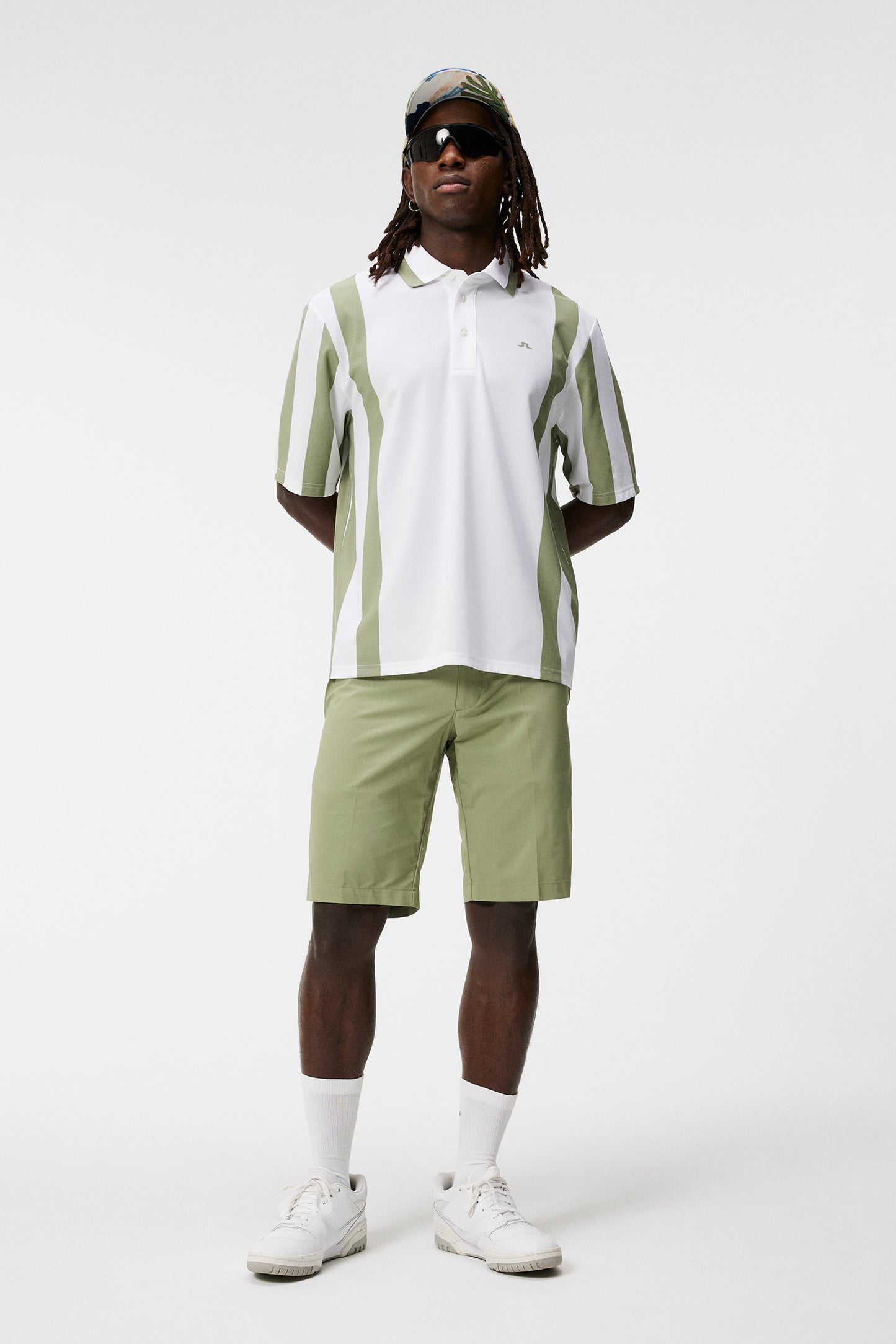 Martin Polo in Oil Green by J.Lindeberg