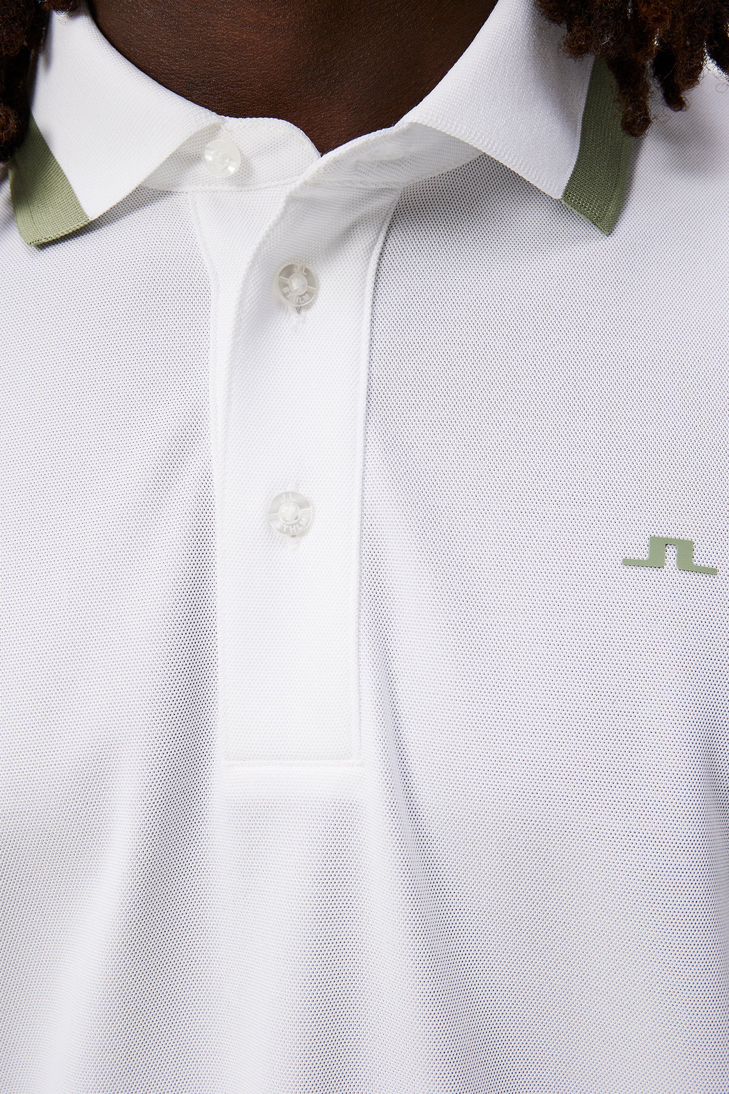 Martin Polo in Oil Green by J.Lindeberg