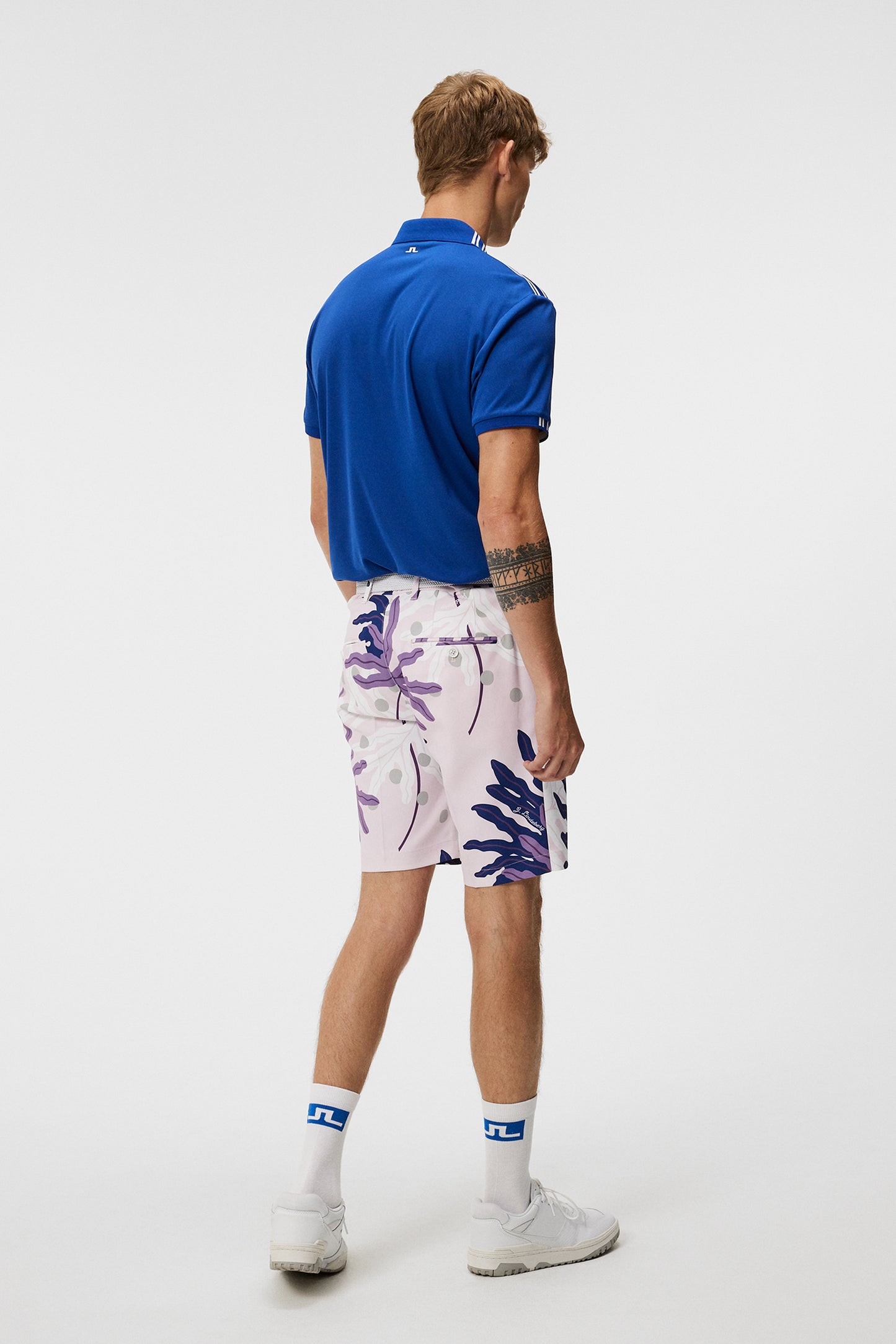Ian Regular Polo in Sodalite Blue by J.Lindeberg