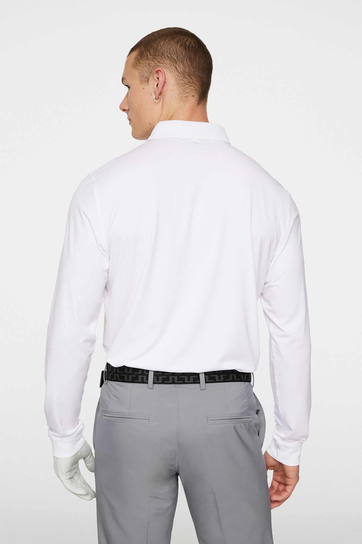 Florian LS Polo in White by J.Lindeberg