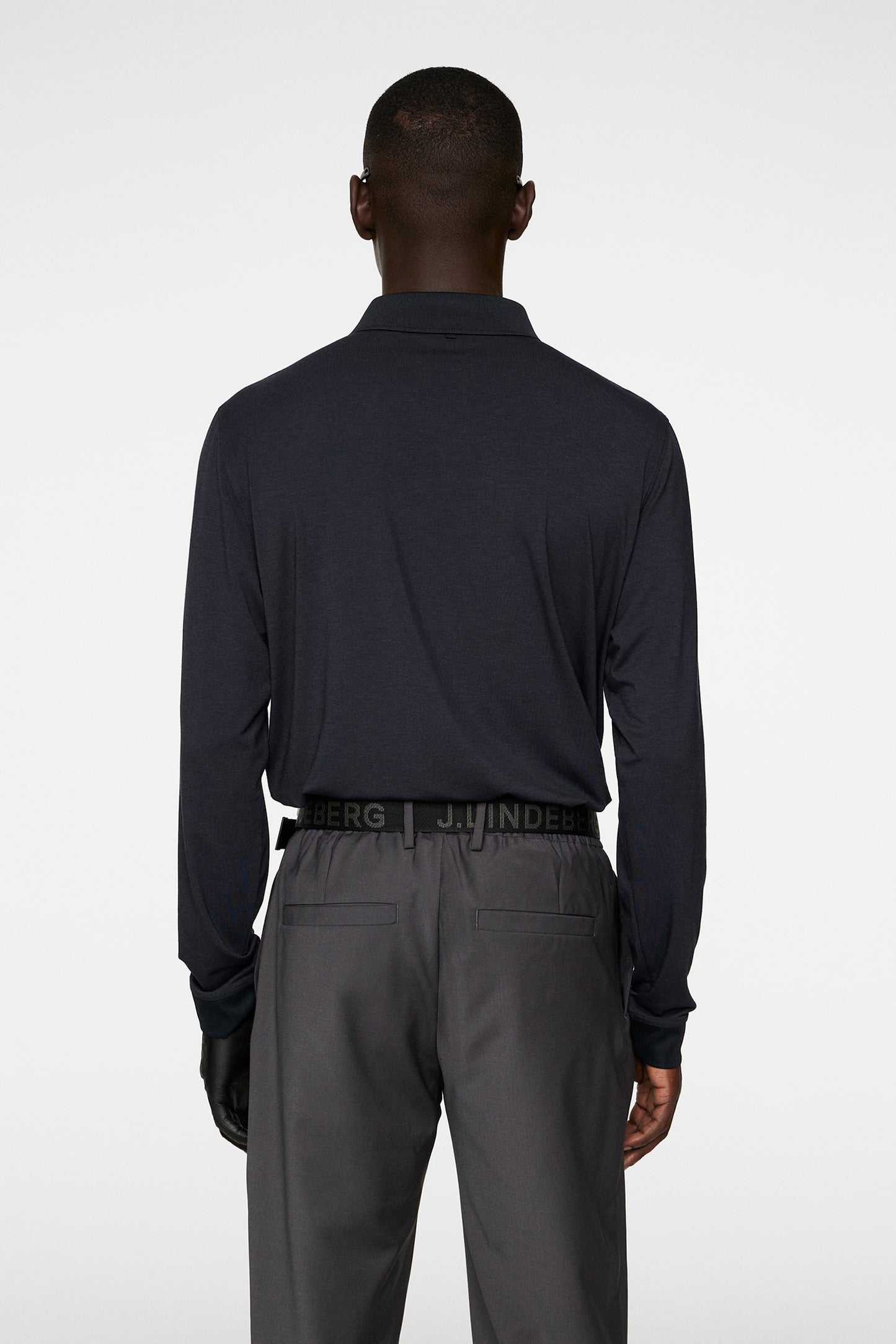 Florian LS Polo in Black by J.Lindeberg