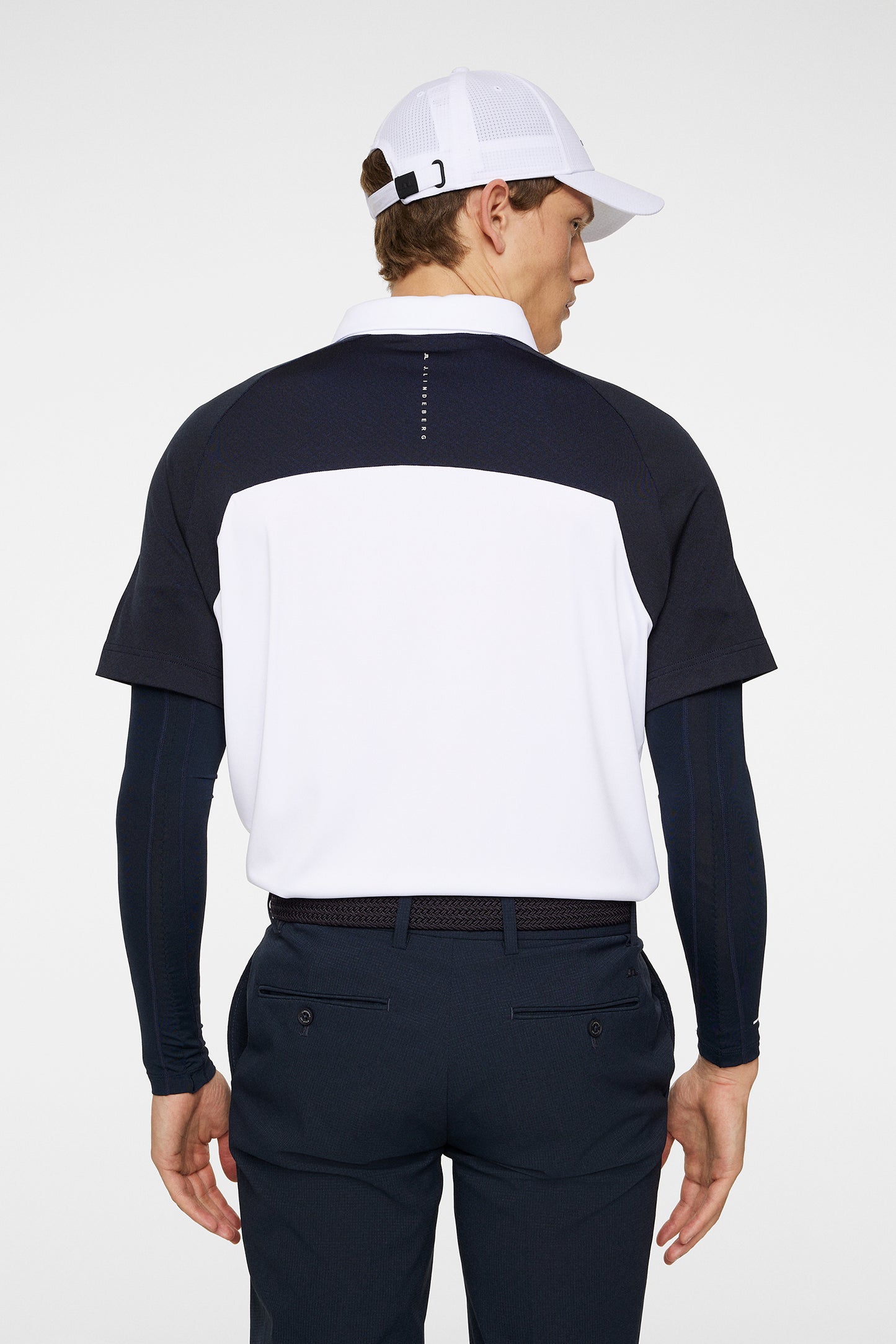Rhodes Regular Fit Polo in White by J.Lindeberg