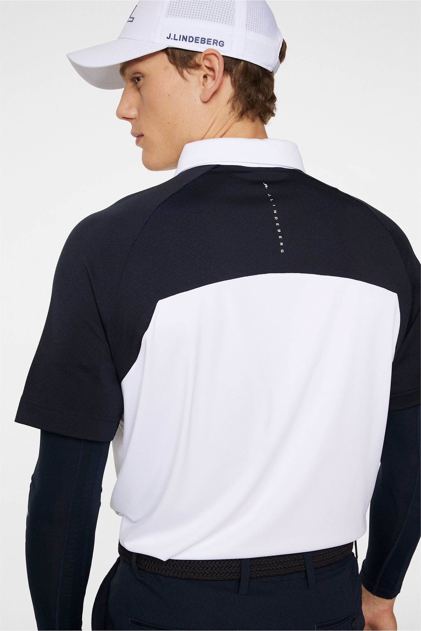 Rhodes Regular Fit Polo in White by J.Lindeberg