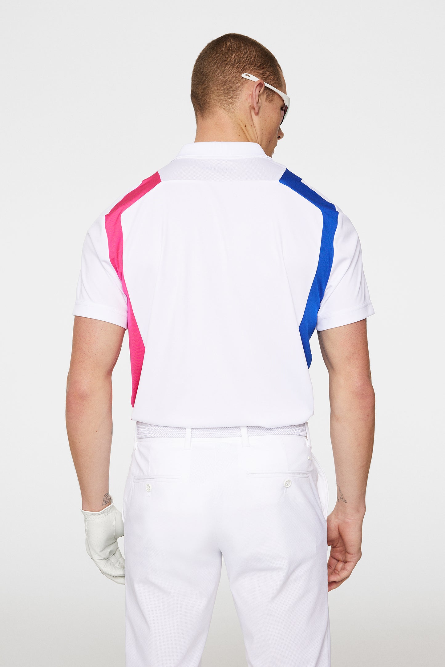 Legacy Reg Fit Polo in White by J.Lindeberg