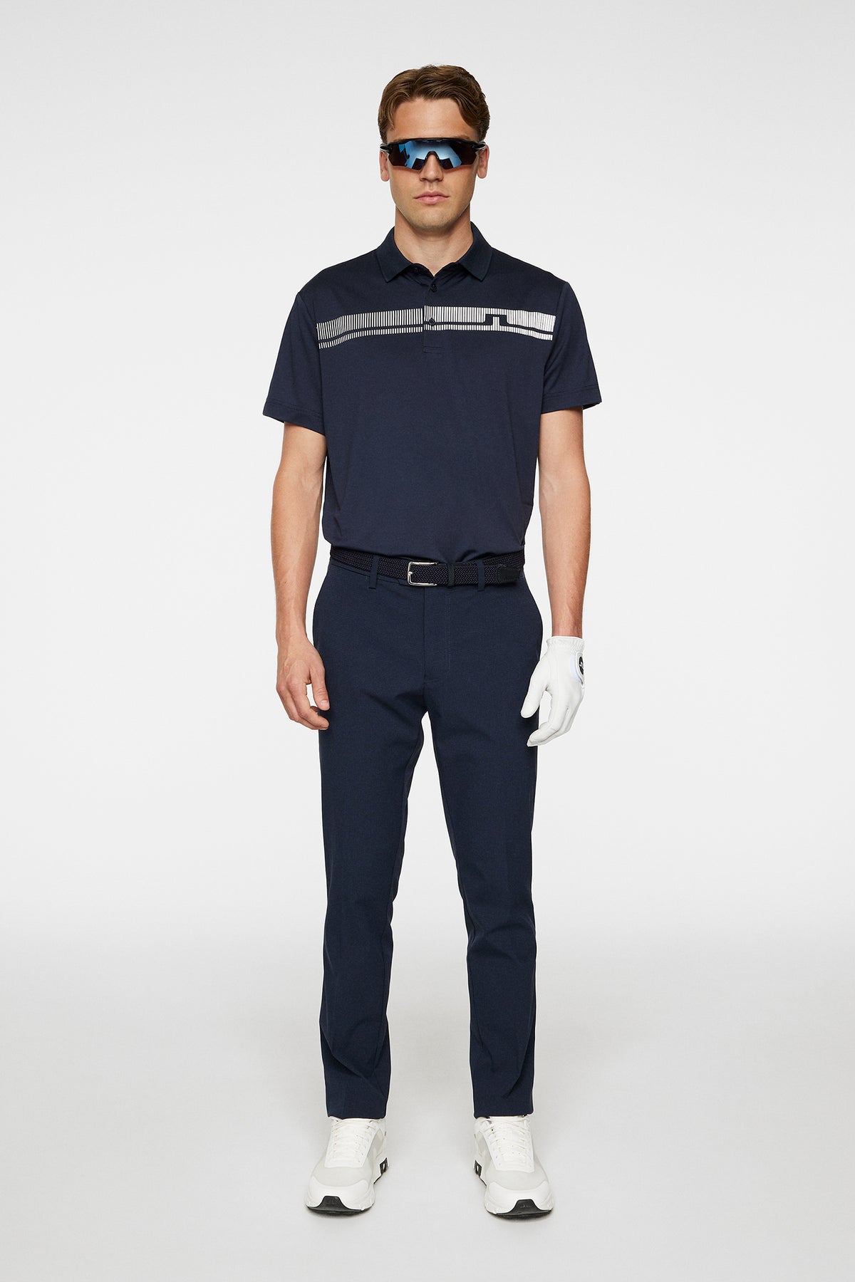 Klas Regular Fit Polo in JL Navy by J.Lindeberg