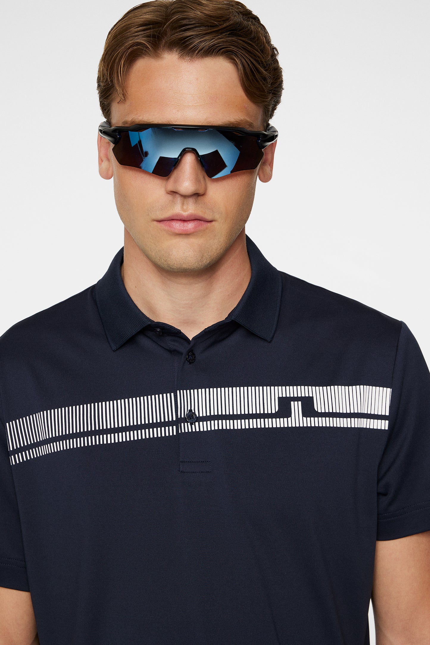 Klas Regular Fit Polo in JL Navy by J.Lindeberg