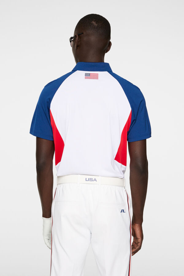 Yannick USA GOLF Color-Block Polo