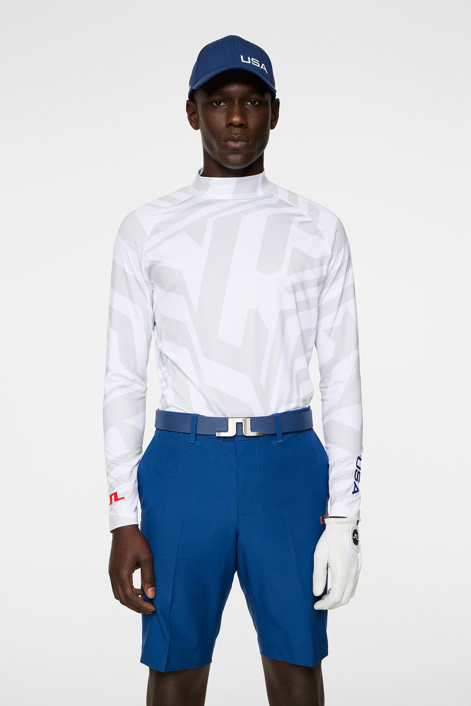 Rene print Baselayer / US Golf White
