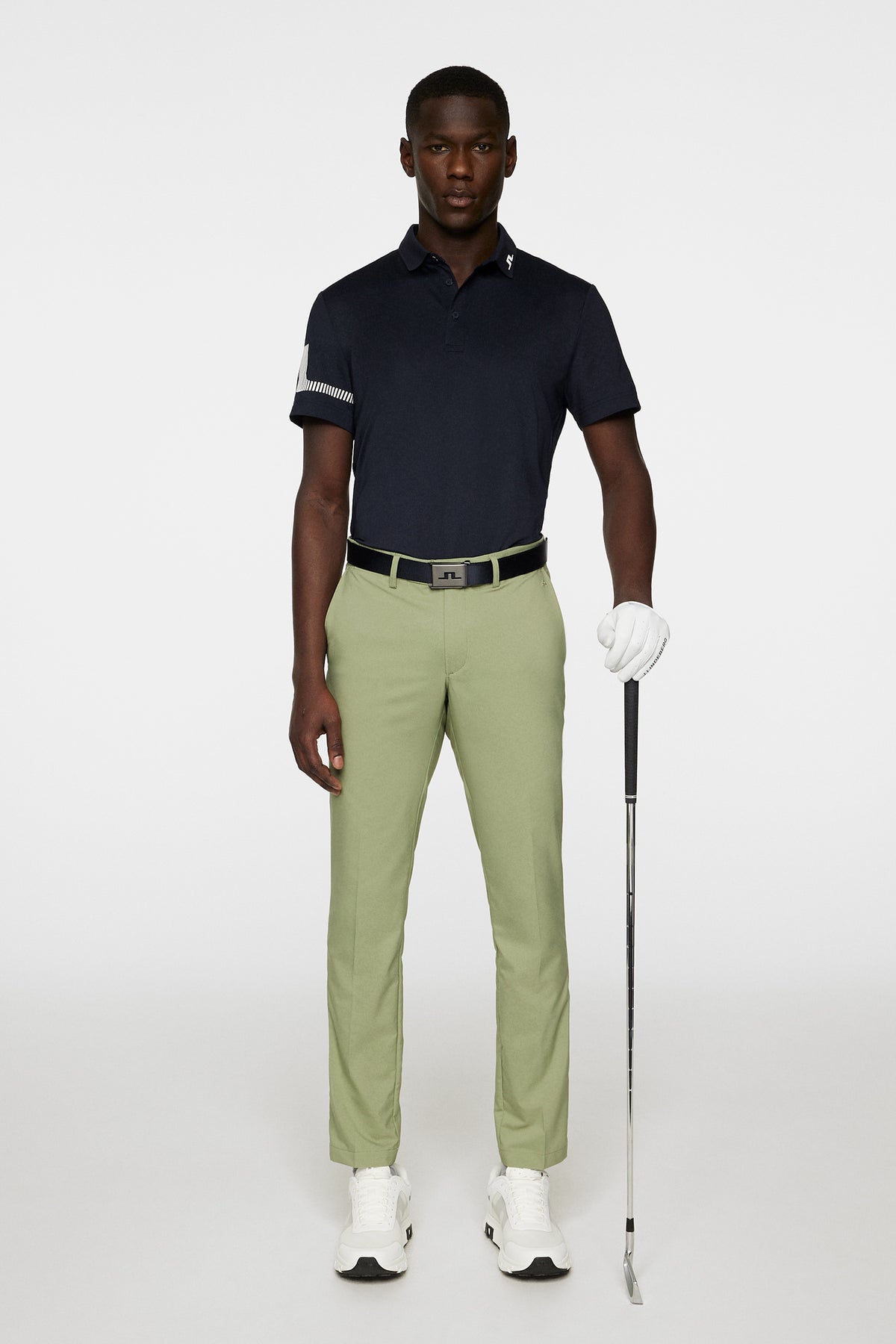 Heath Strike Polo in JL Navy by J.Lindeberg