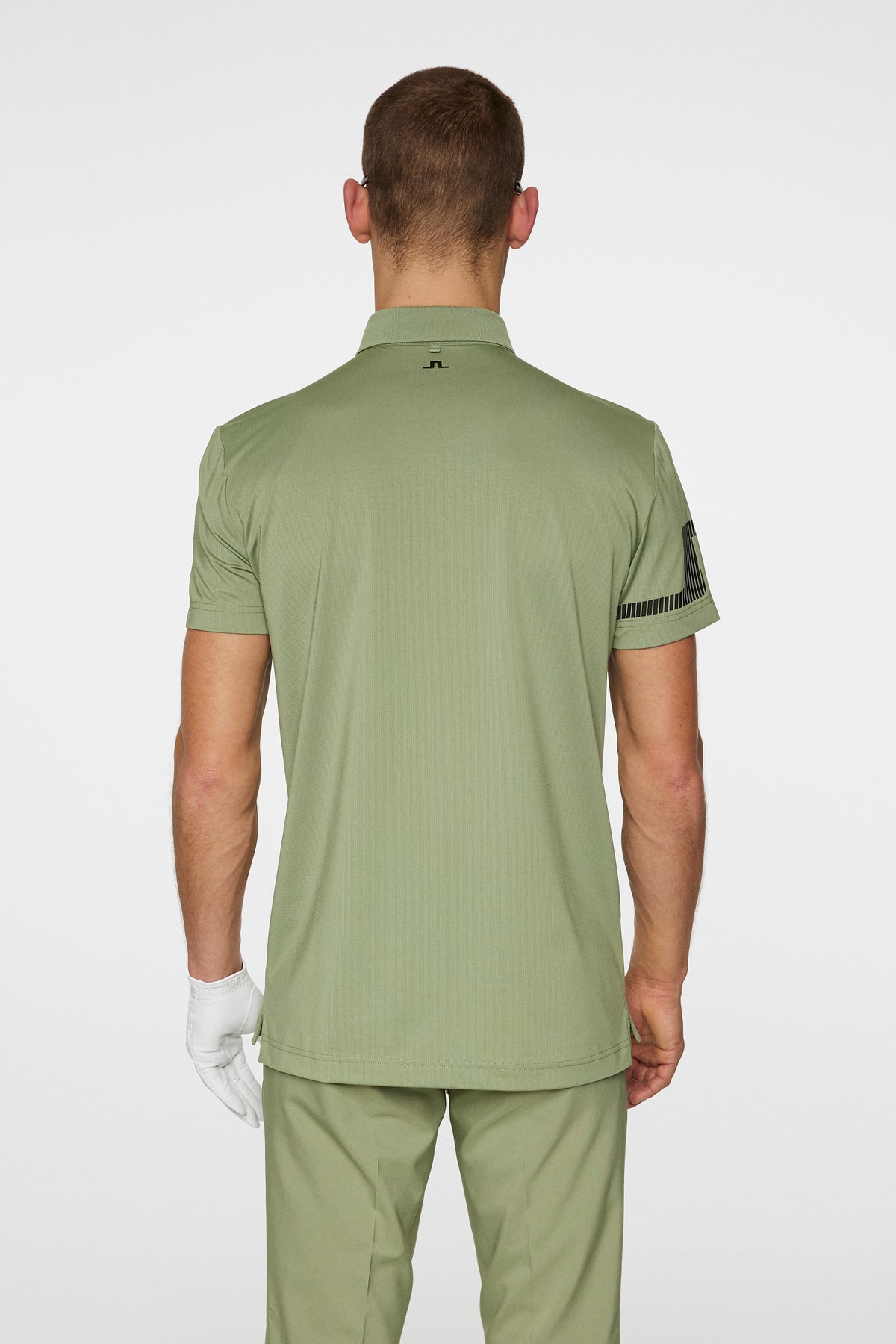 Heath Strike Polo in Oil Green by J.Lindeberg