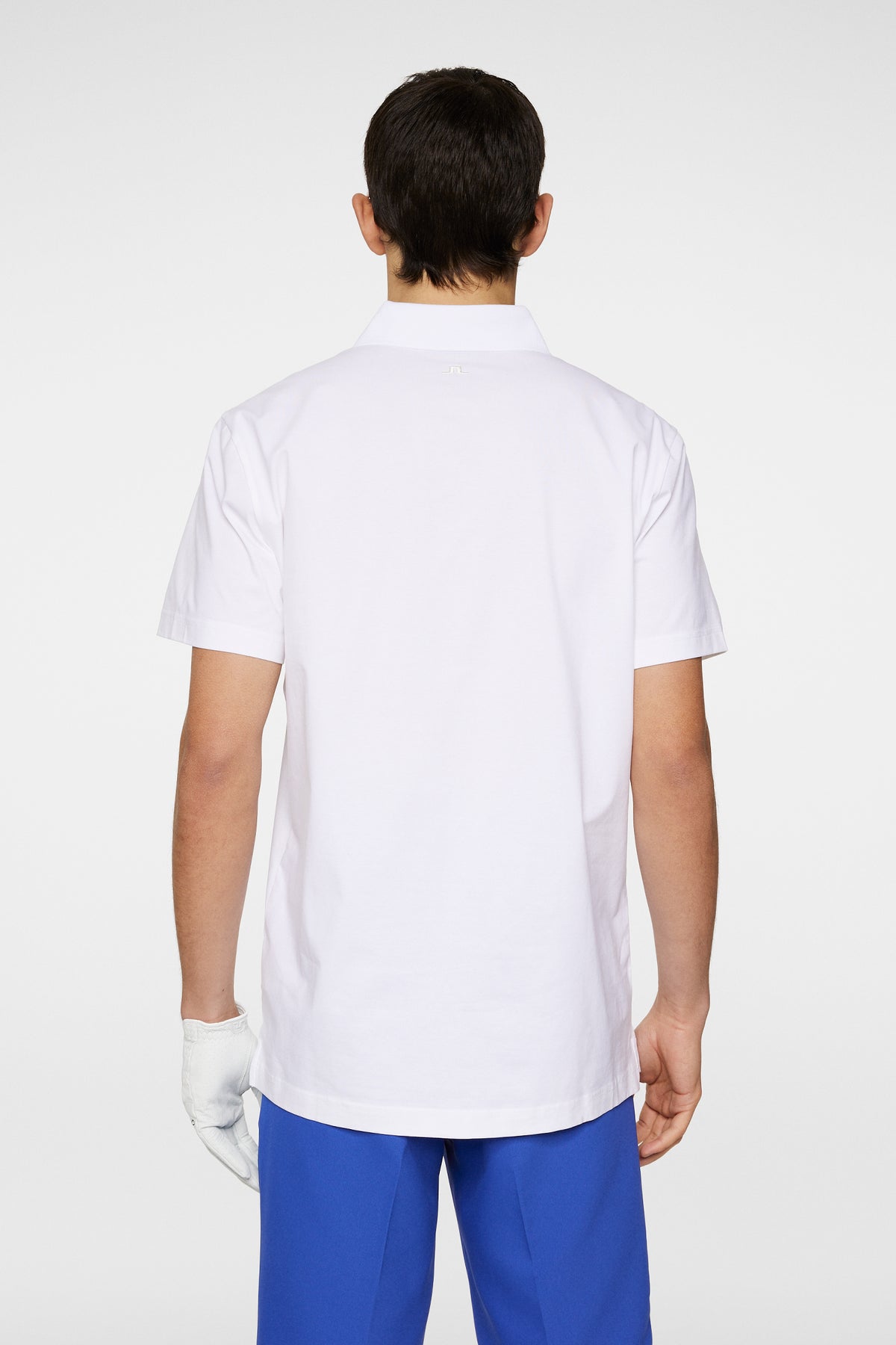 Bridger Polo in White by J.Lindeberg