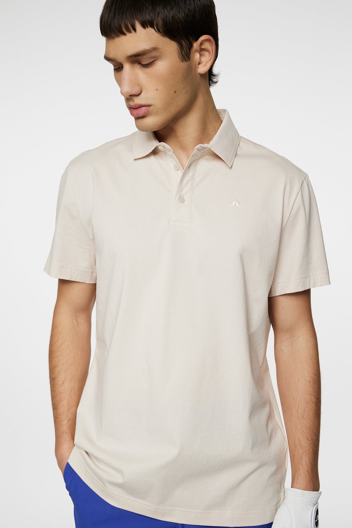 Bridger Polo in Moonbeam by J.Lindeberg
