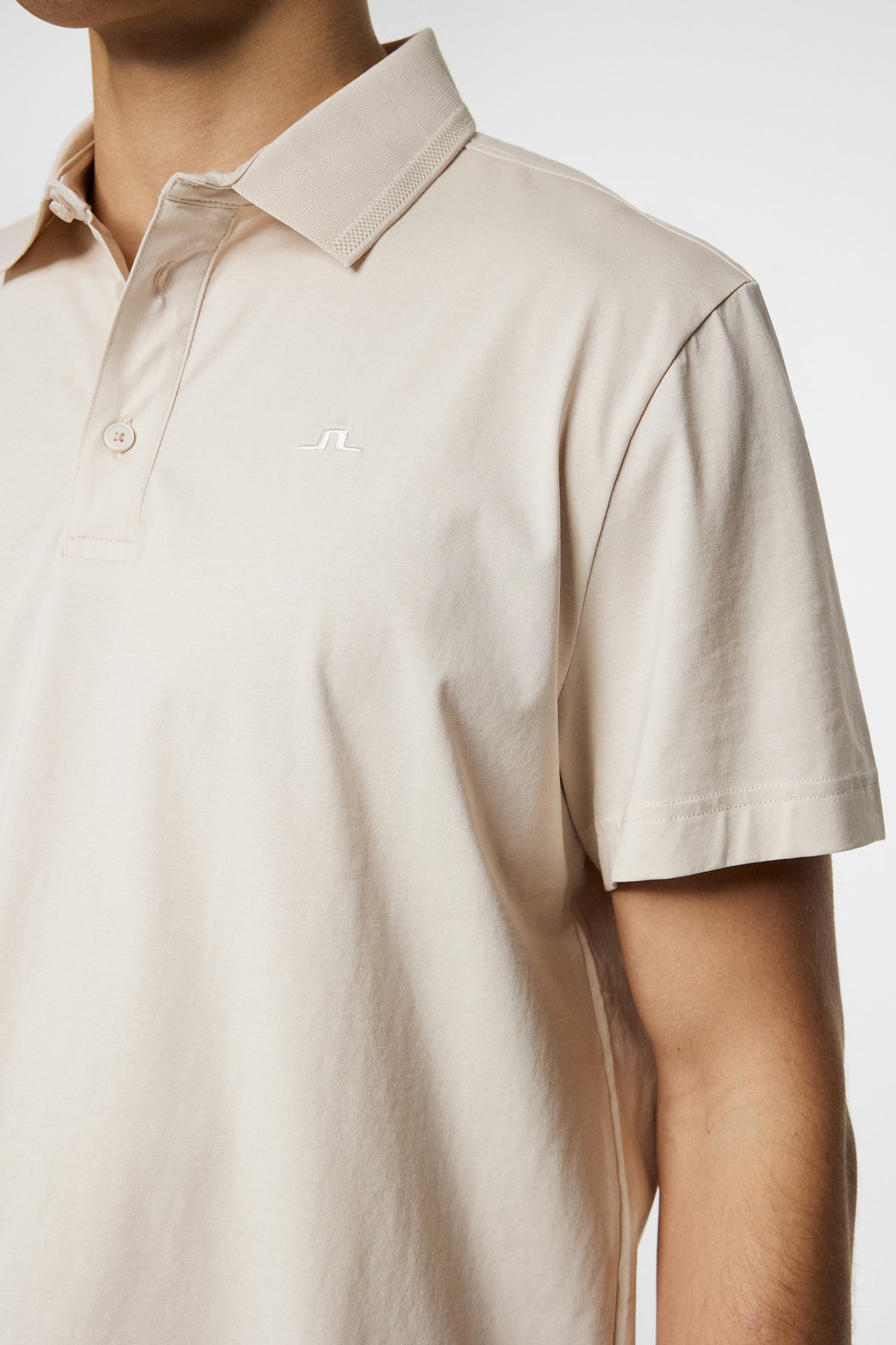 Bridger Polo in Moonbeam by J.Lindeberg