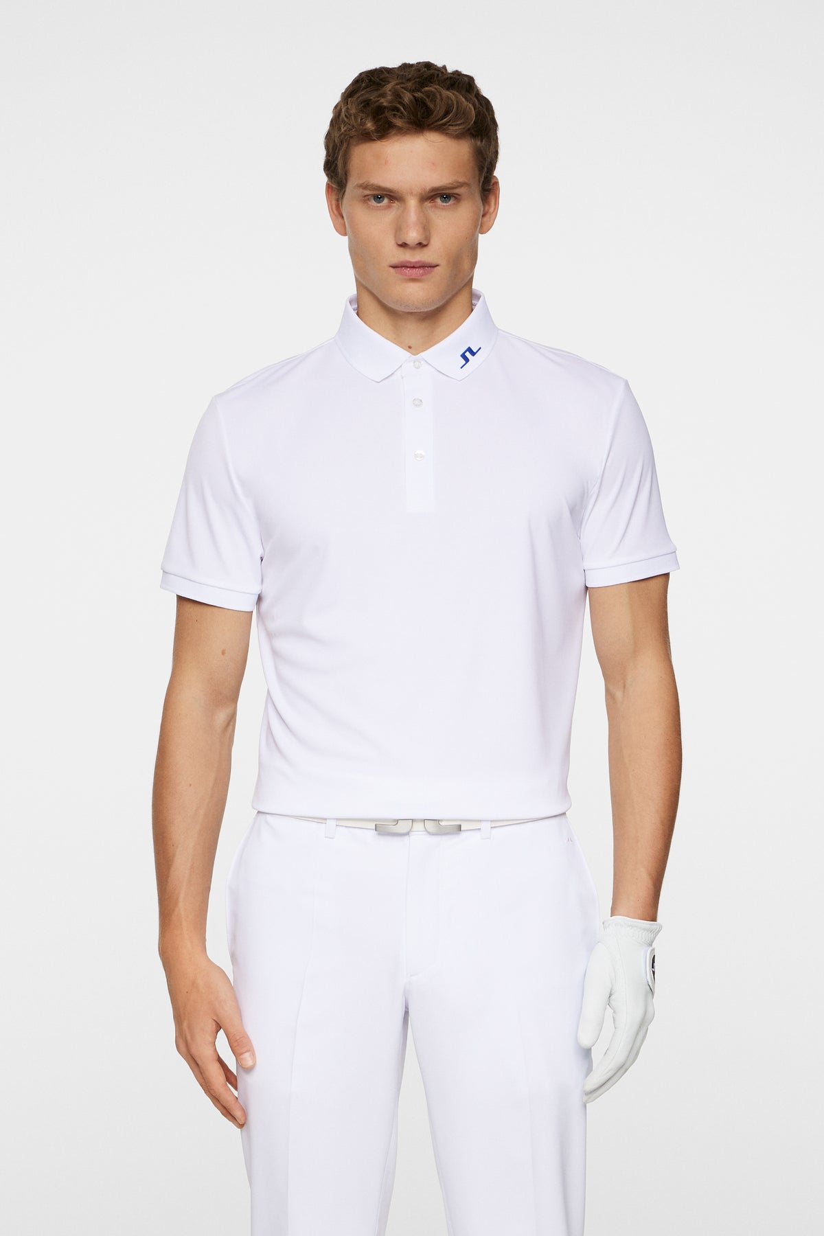KV Print Polo in Tour Tiger Clematis M by J.Lindeberg
