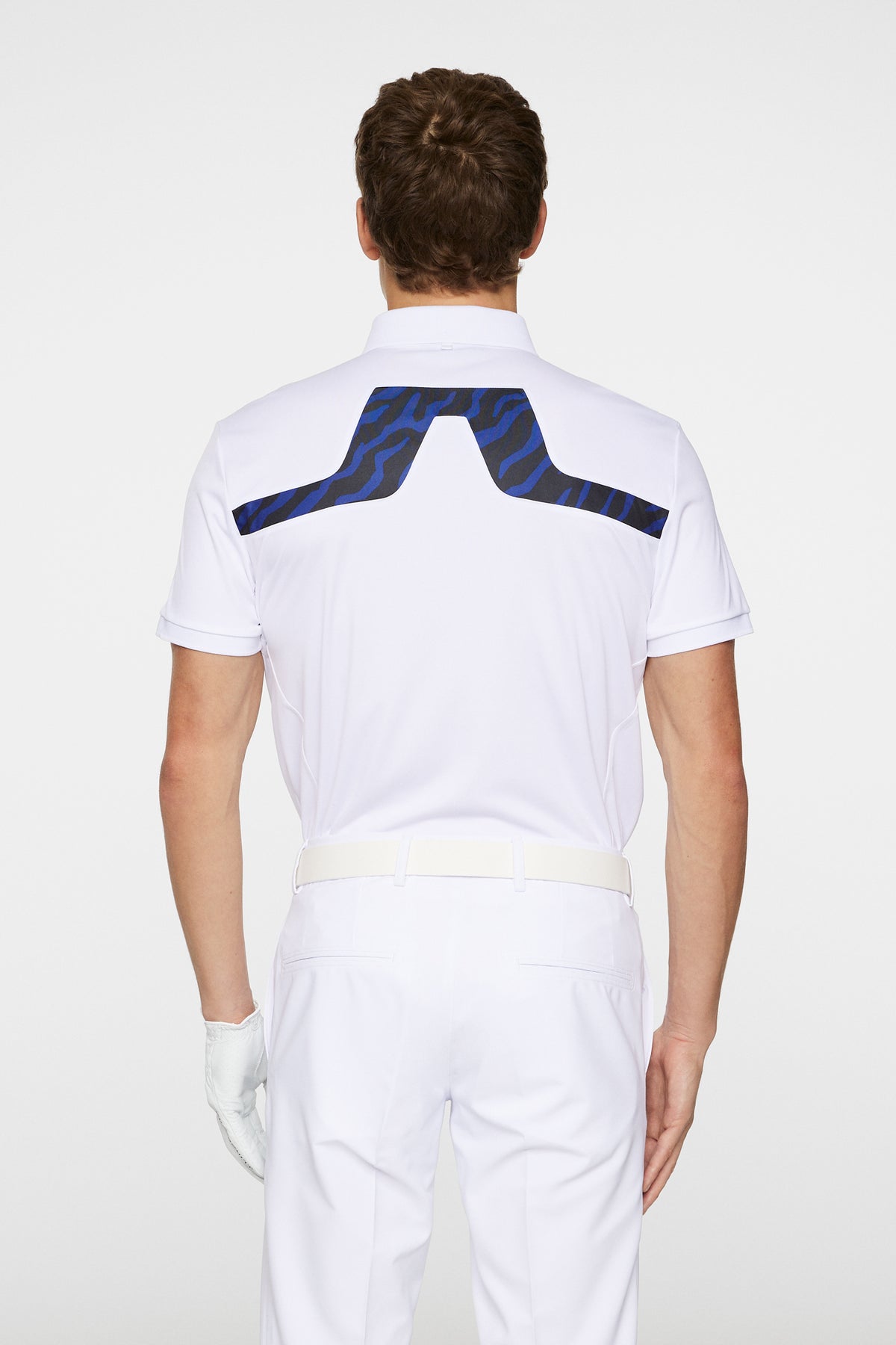 KV Print Polo in Tour Tiger Clematis M by J.Lindeberg